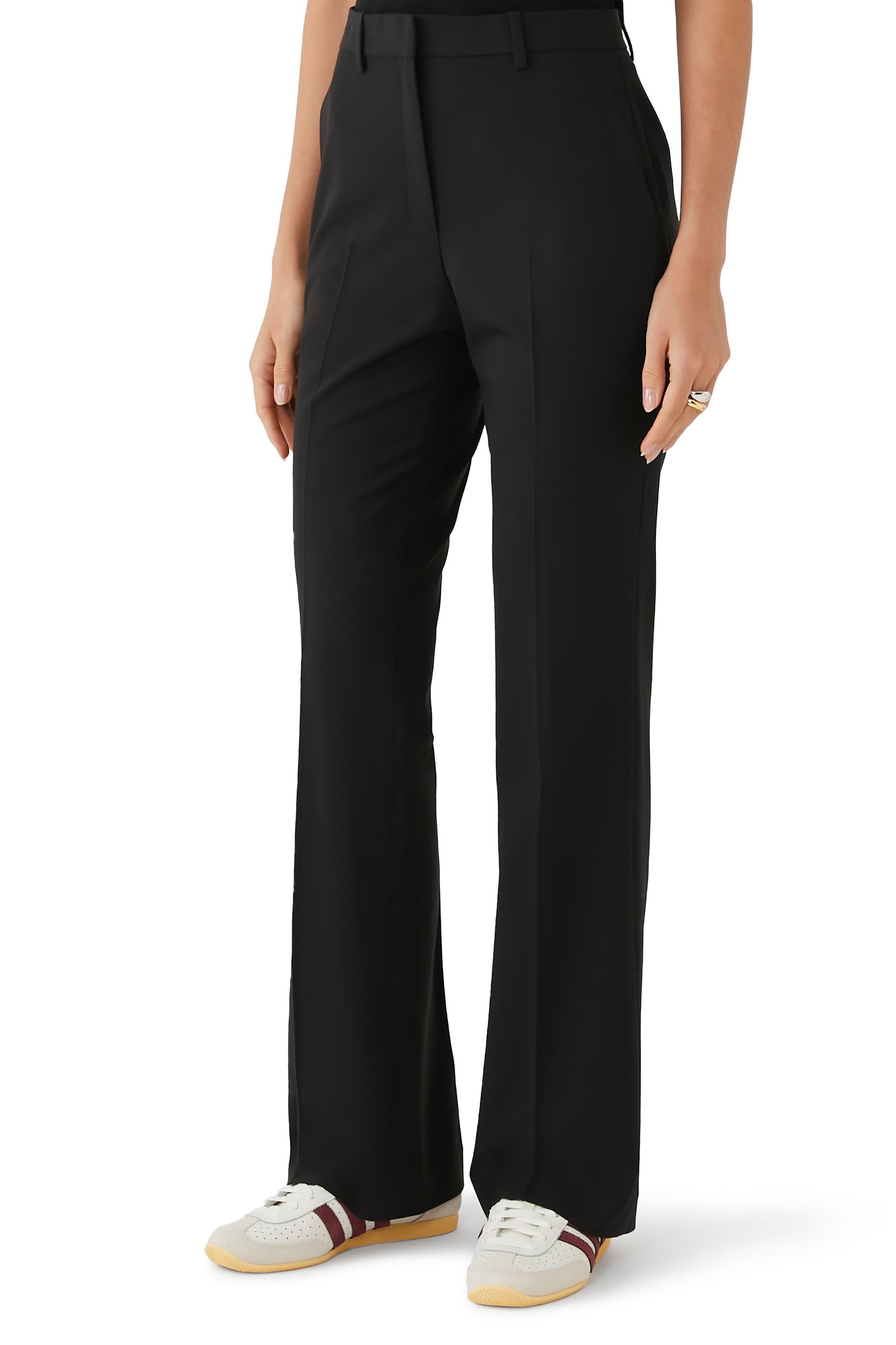 Flared Pants  in Good Wool