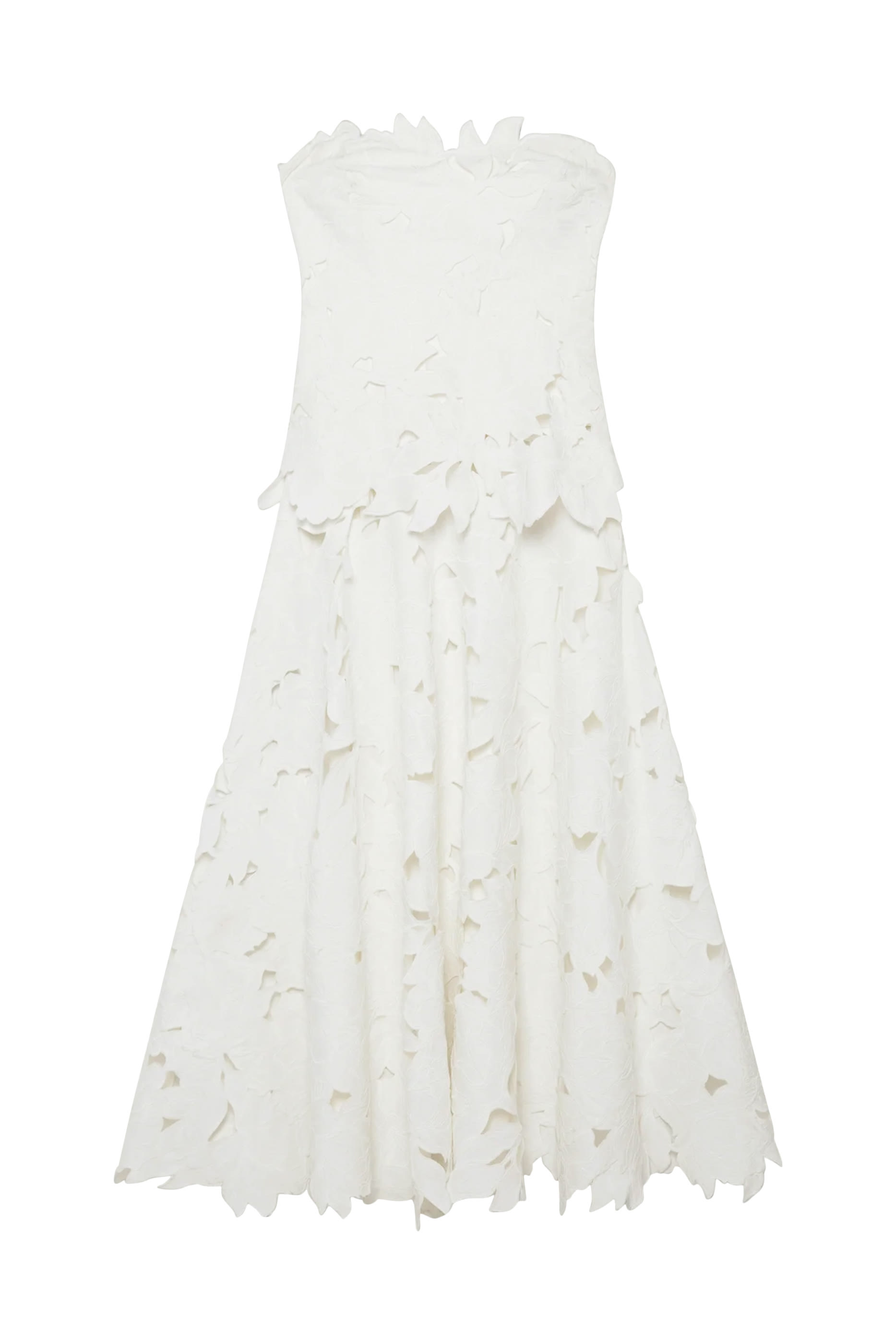 Audrey Embroidered Midi Dress