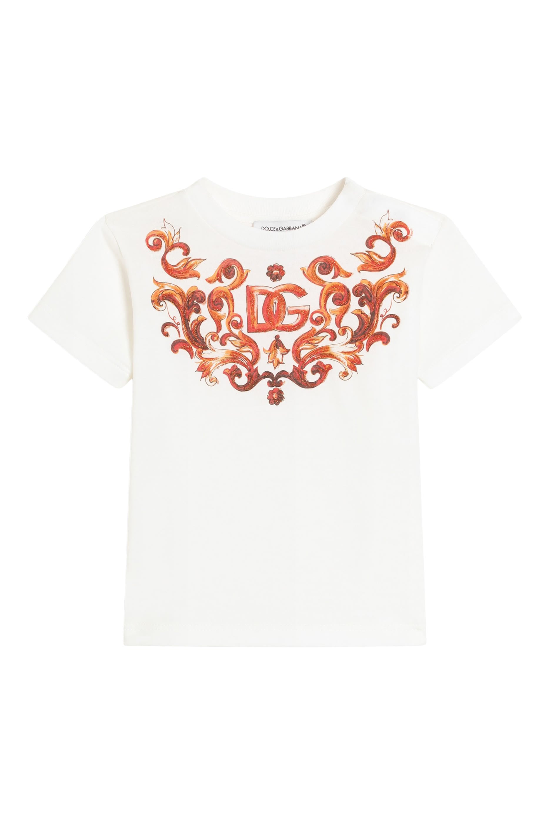 Kids Print and Sequin Embroidery T-Shirt