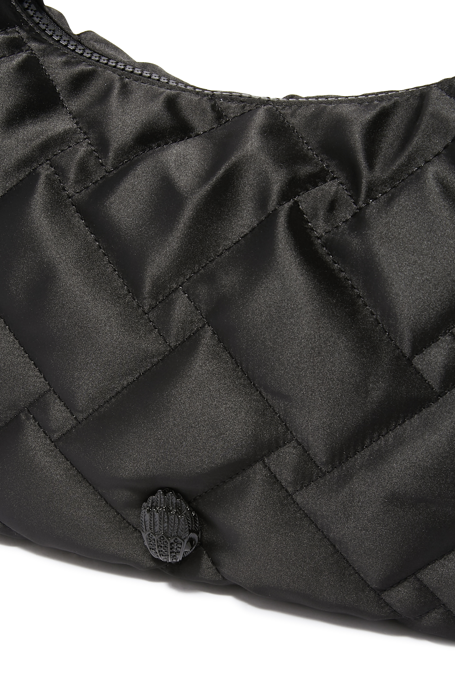 Recycled Nylon Crossbody Hobo Bag