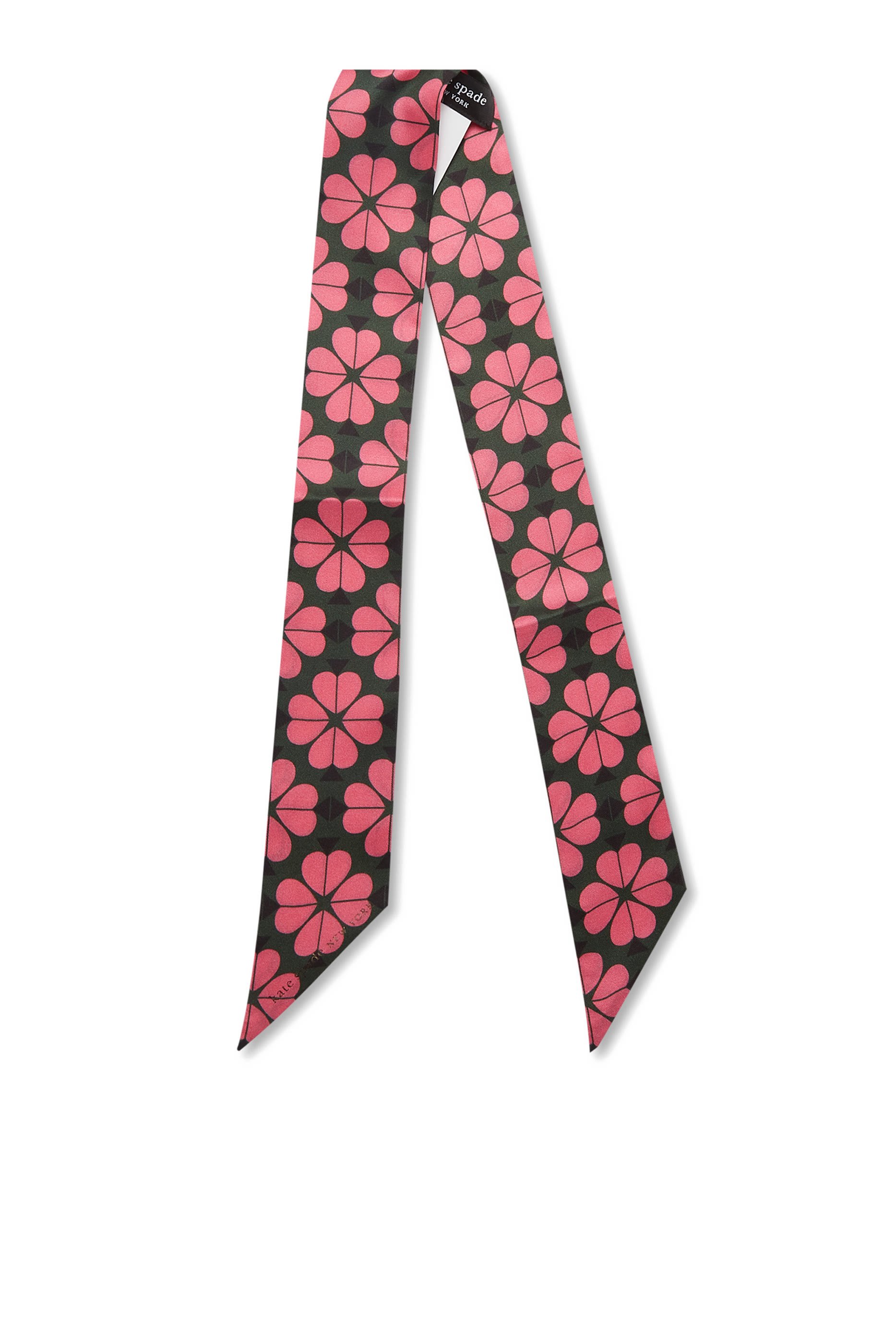 Spade Flower Skinny Scarf