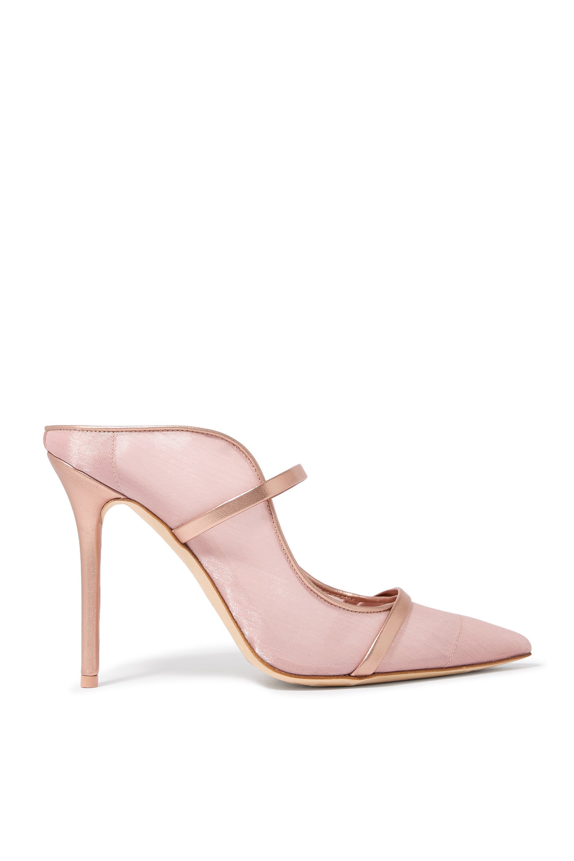 Maureen 100 Satin Mules