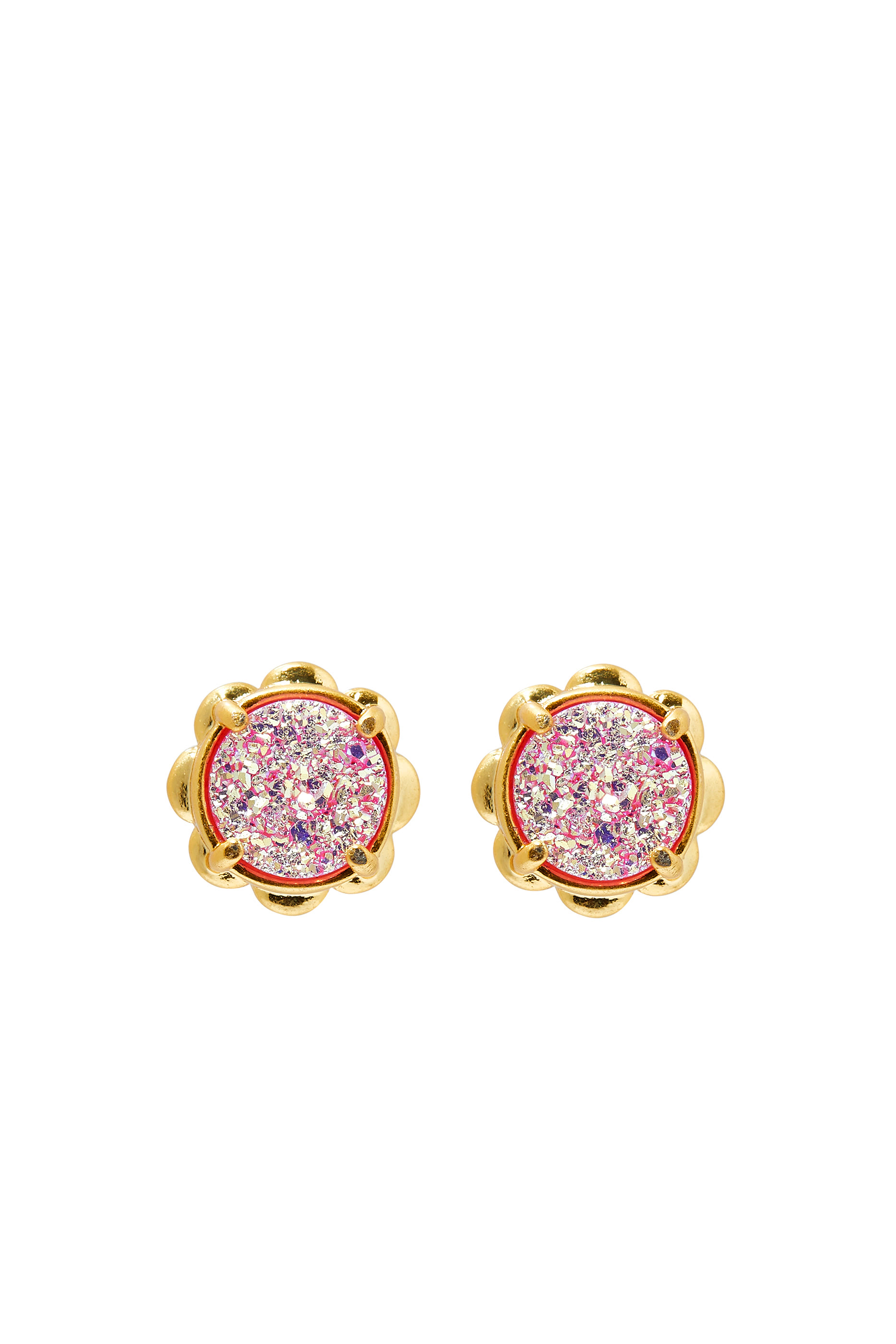 Glam Gem Stud Earrings
