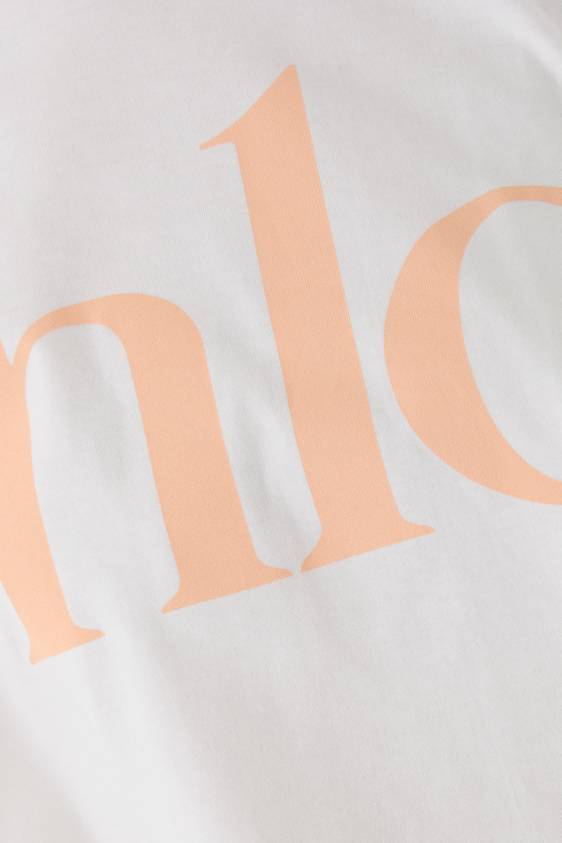 Oversized Crop Logo T-Shirt