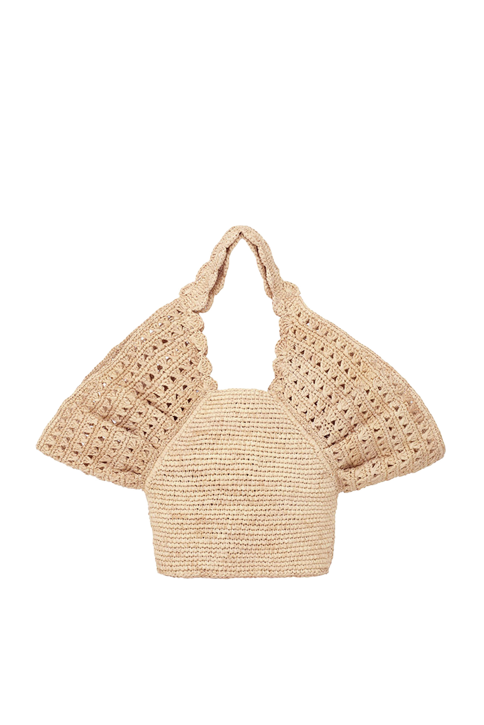 Raffia Bucket Bag