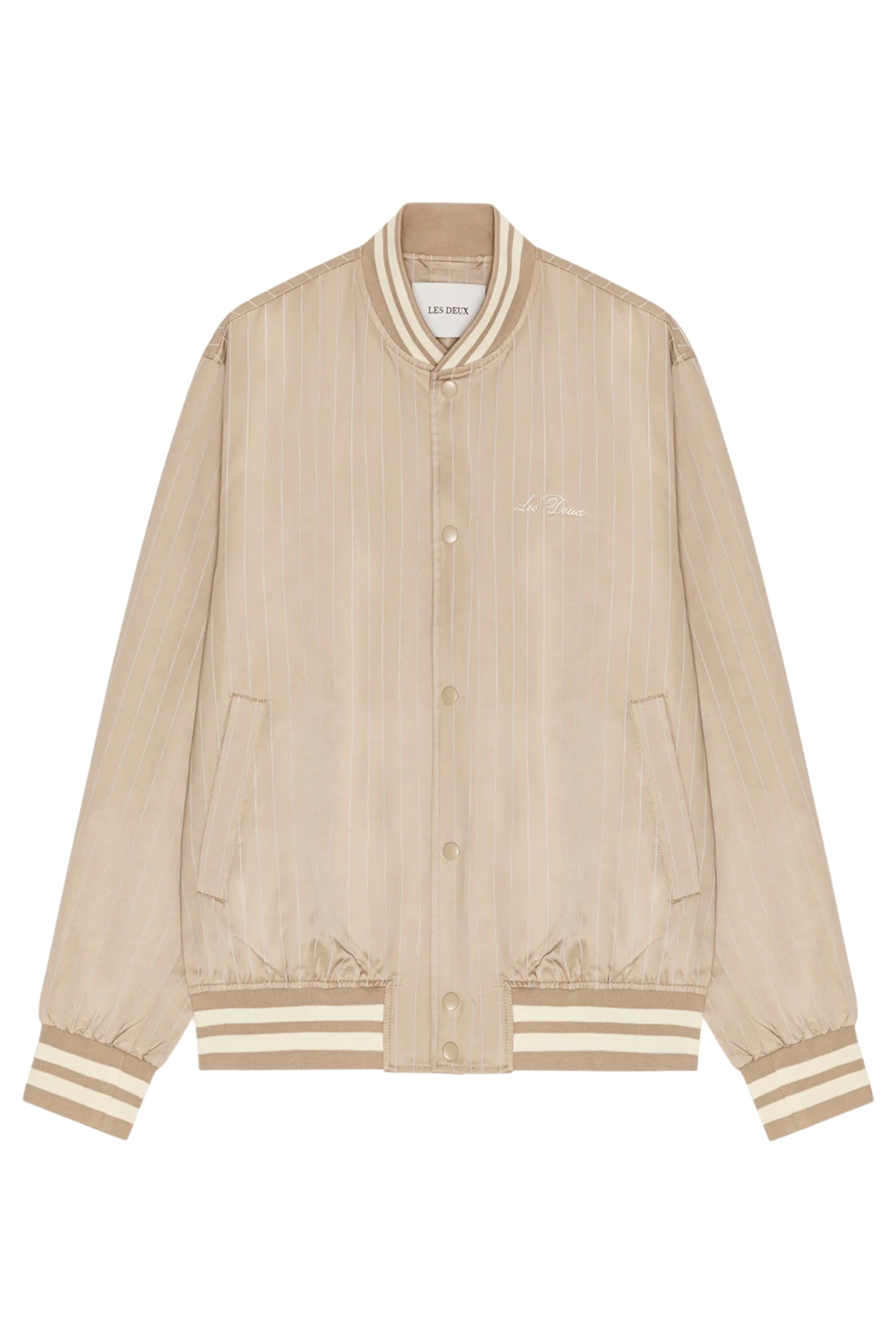 Varsity Tech Pinstripe Jacket