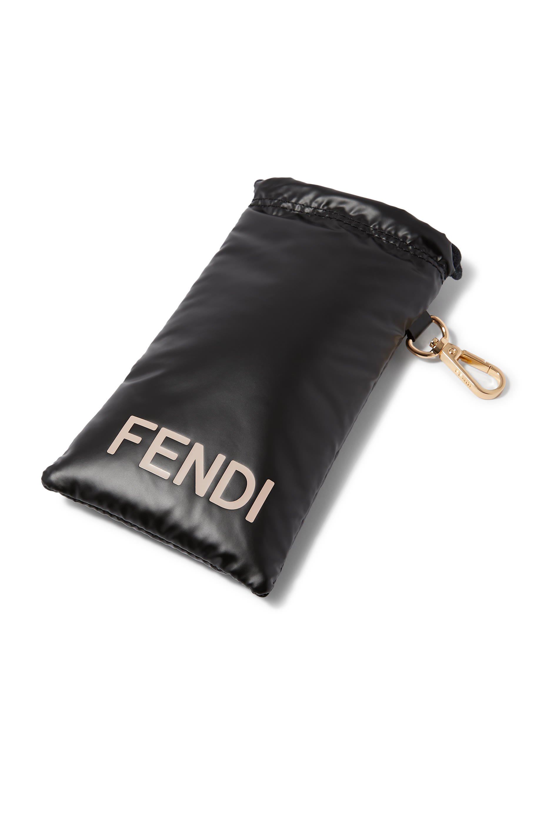 Fendi Way Black Rectangular Sunglasses