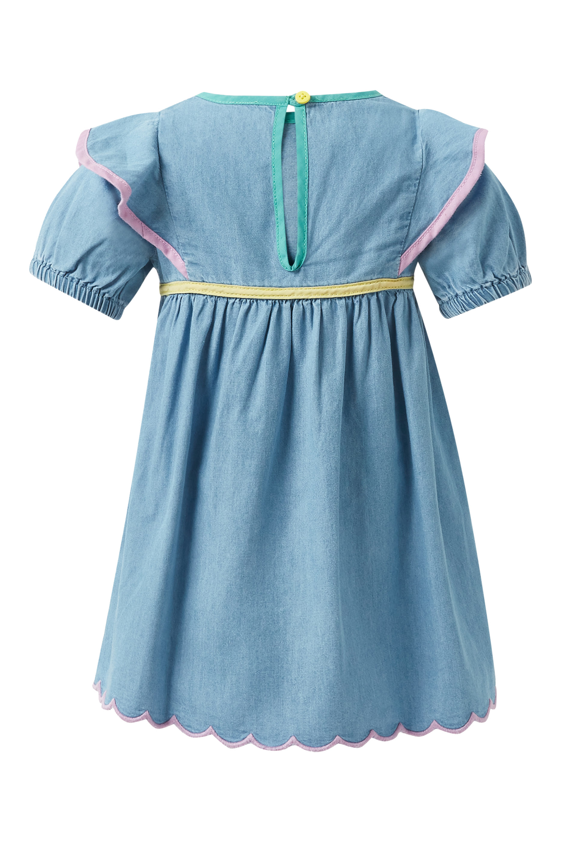 Kids Frilled Organic Cotton Dress