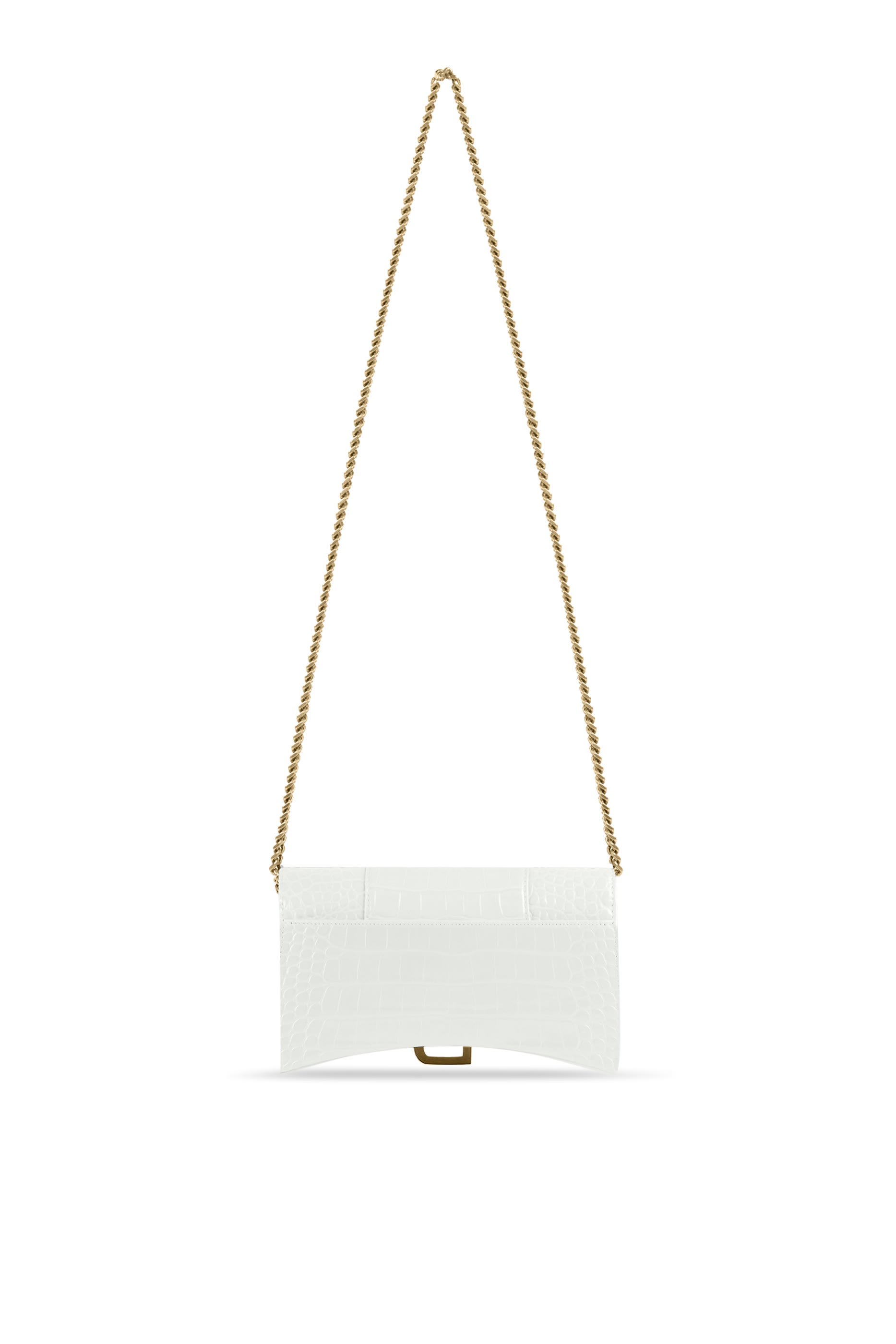 Hour Glass Wallet Chain Bag