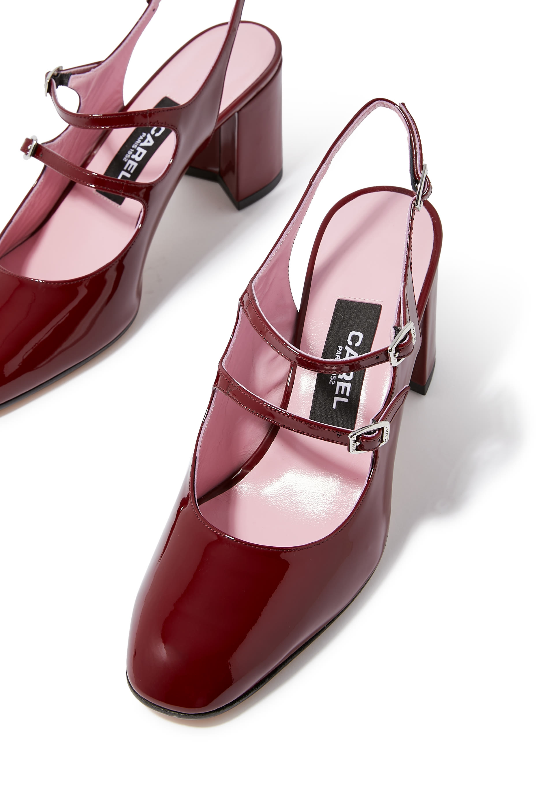 Banana Patent Leather Slingback Mary Janes