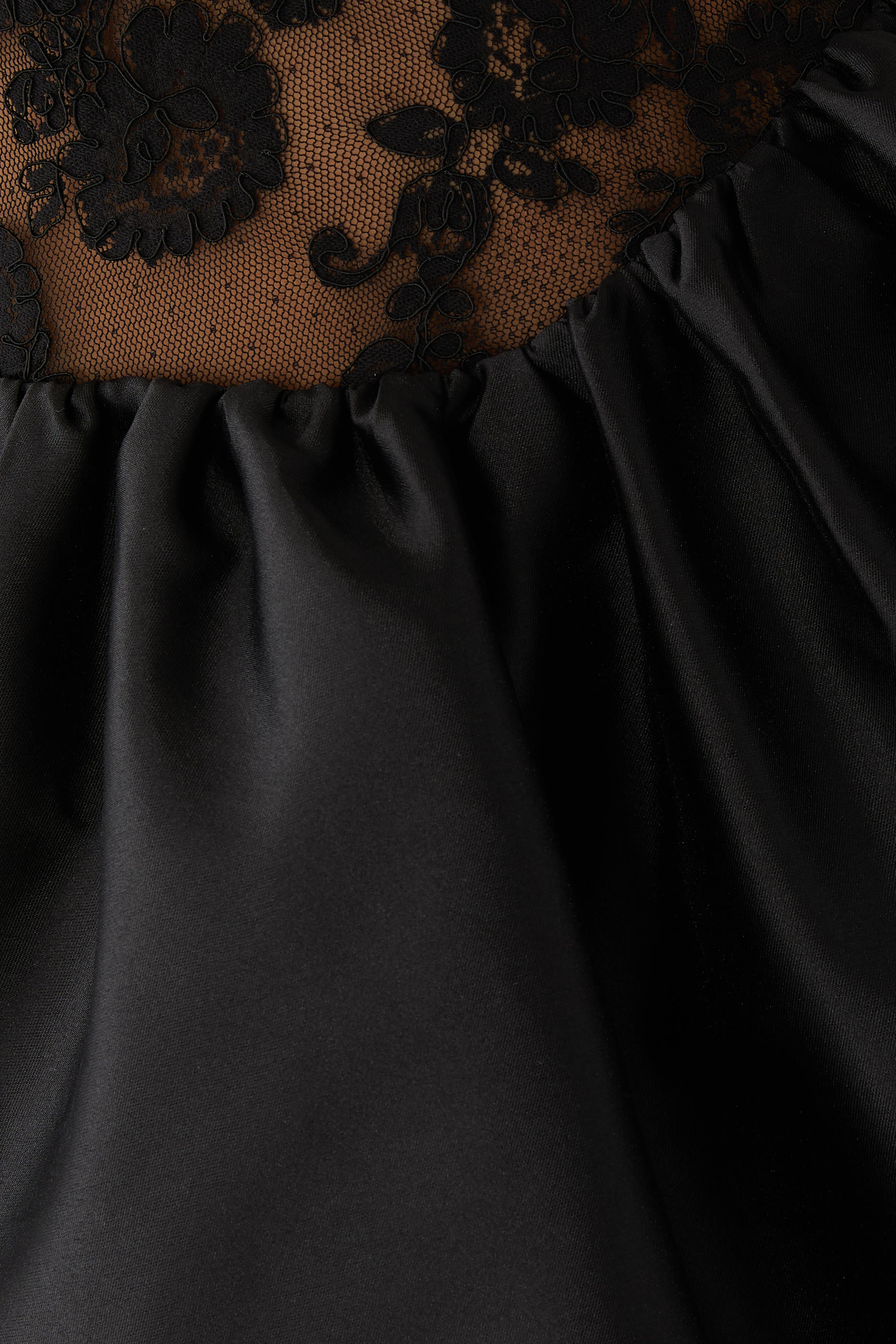 Taffeta Halterneck Mini Dress