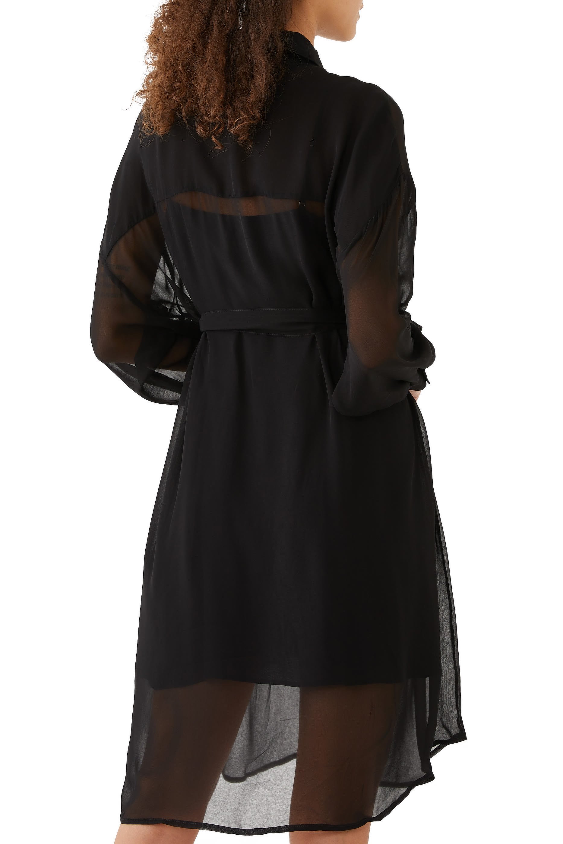 Milano Long Sleeves Midi Dress