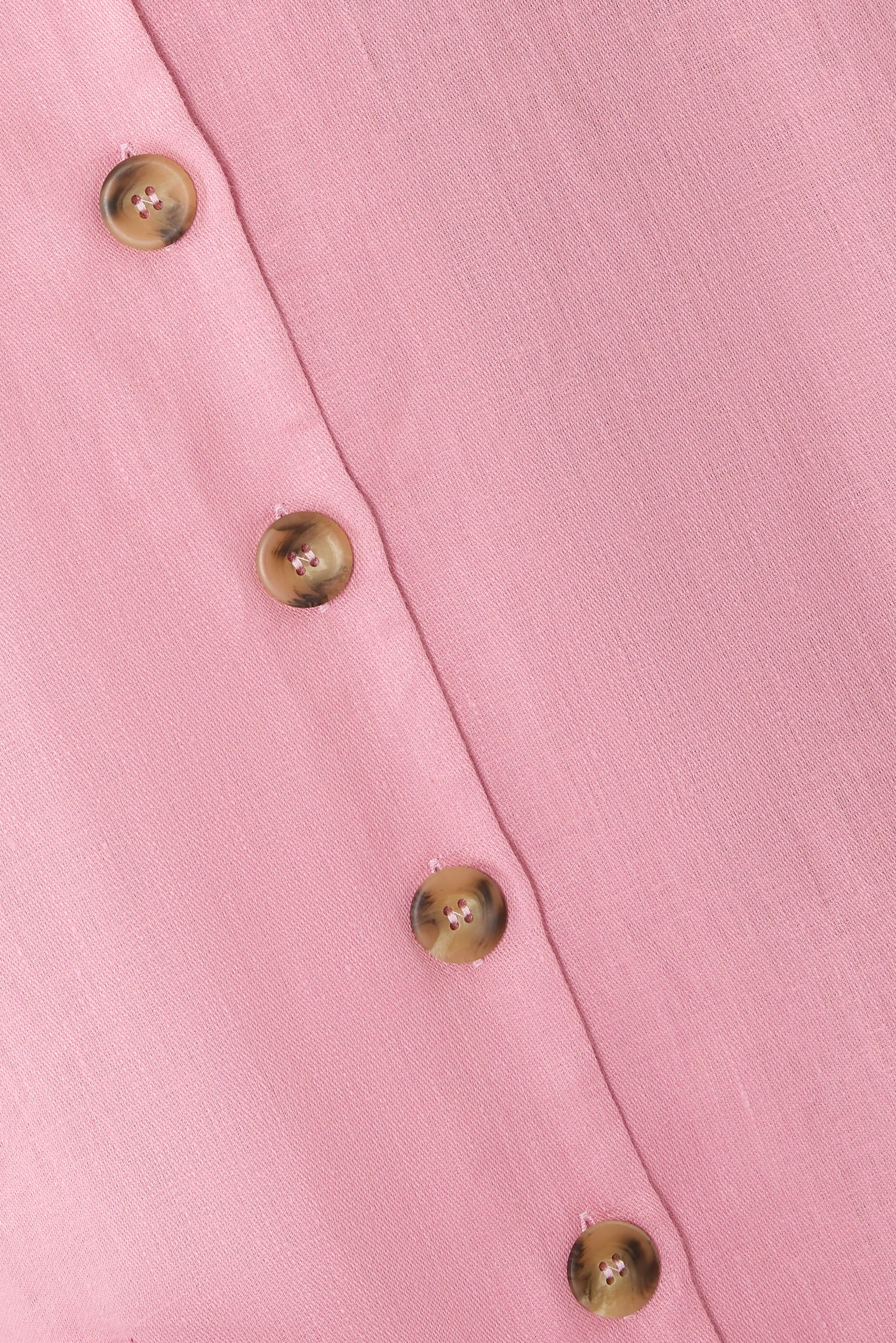 Lima Linen Button Down Mini Shirt Dress