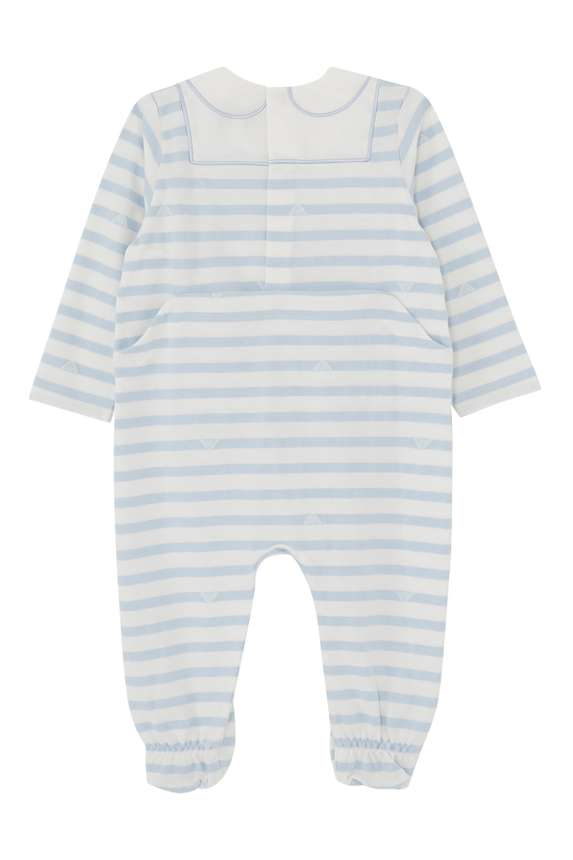 Kids Striped Logo Jumpsuit