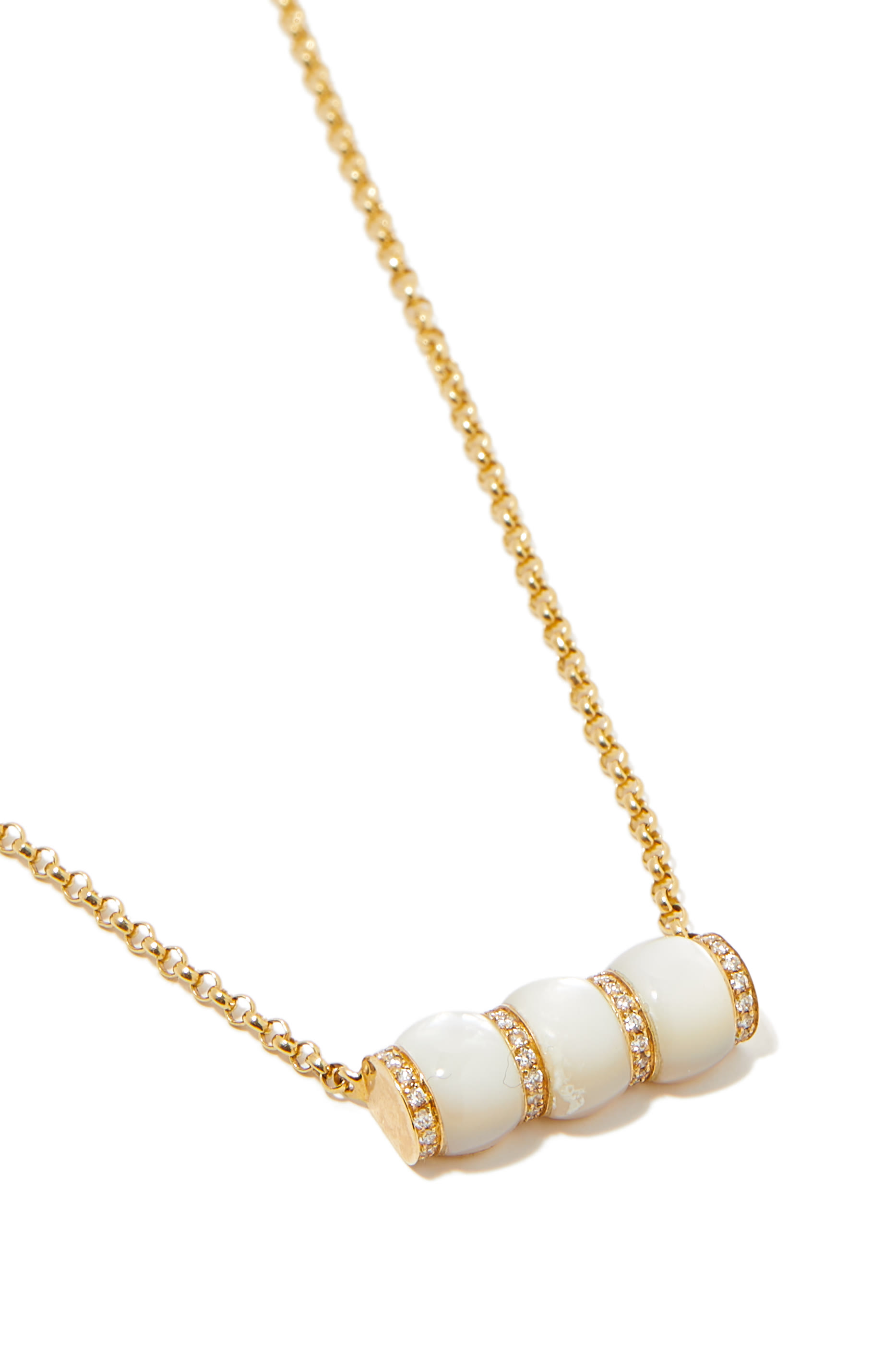 Mother of Pearl Cerith Necklace