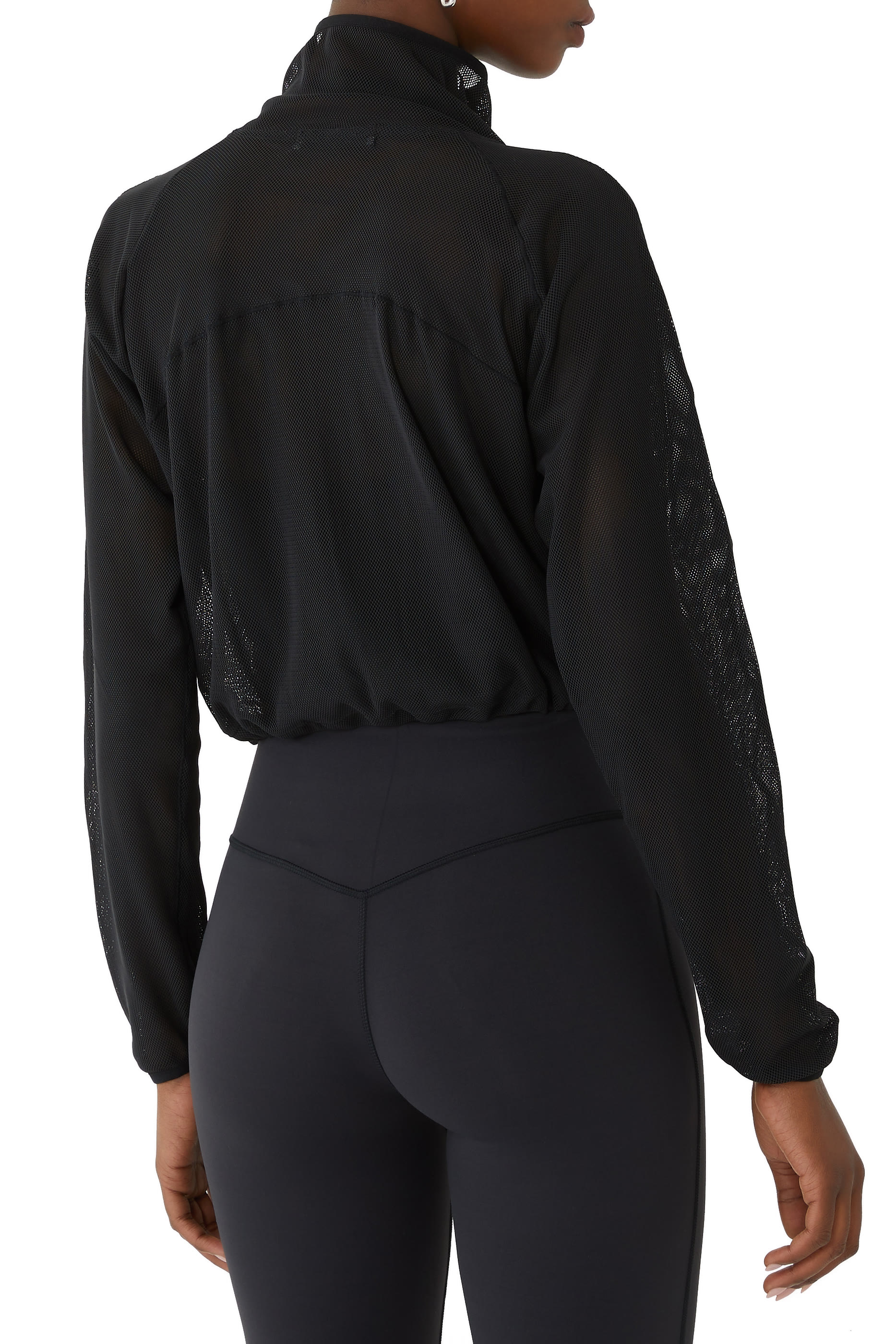 Mesh Breatheable Lightweight Zip Through Jacket