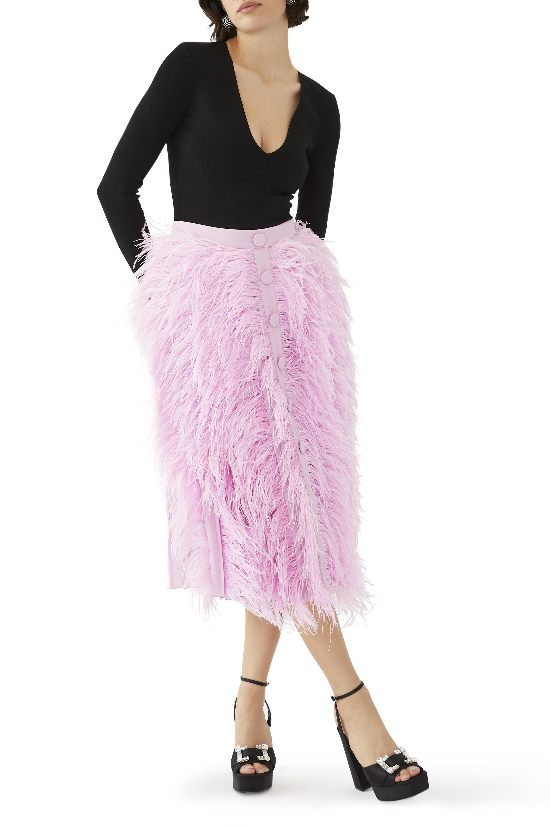 Crystal-Embellished 135 Platform Sandals