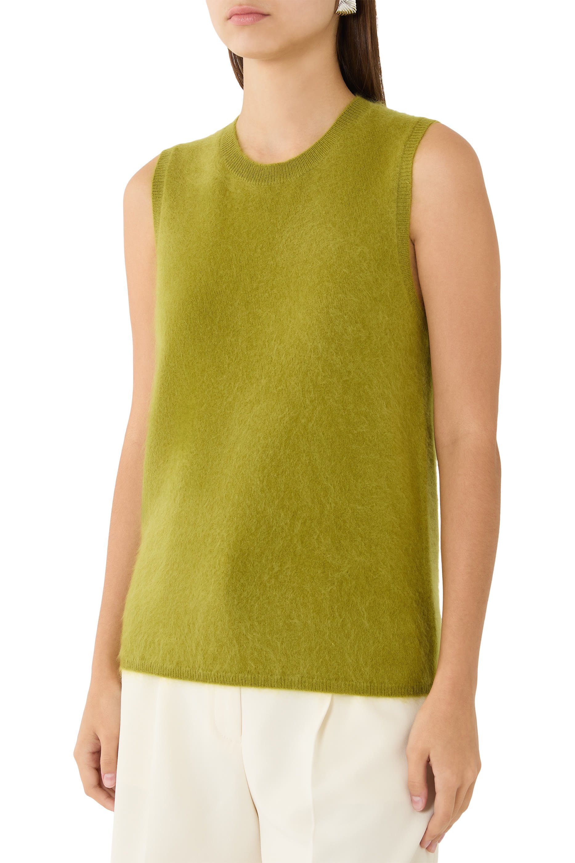 Airy Cashmere Brushed Top