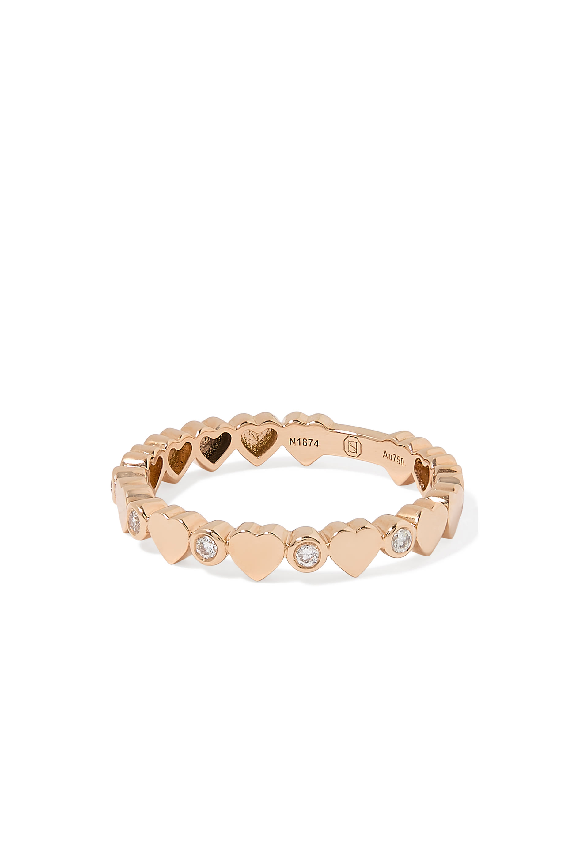 Love in Tokyo LIT Ring, 18K Rose Gold, Diamonds