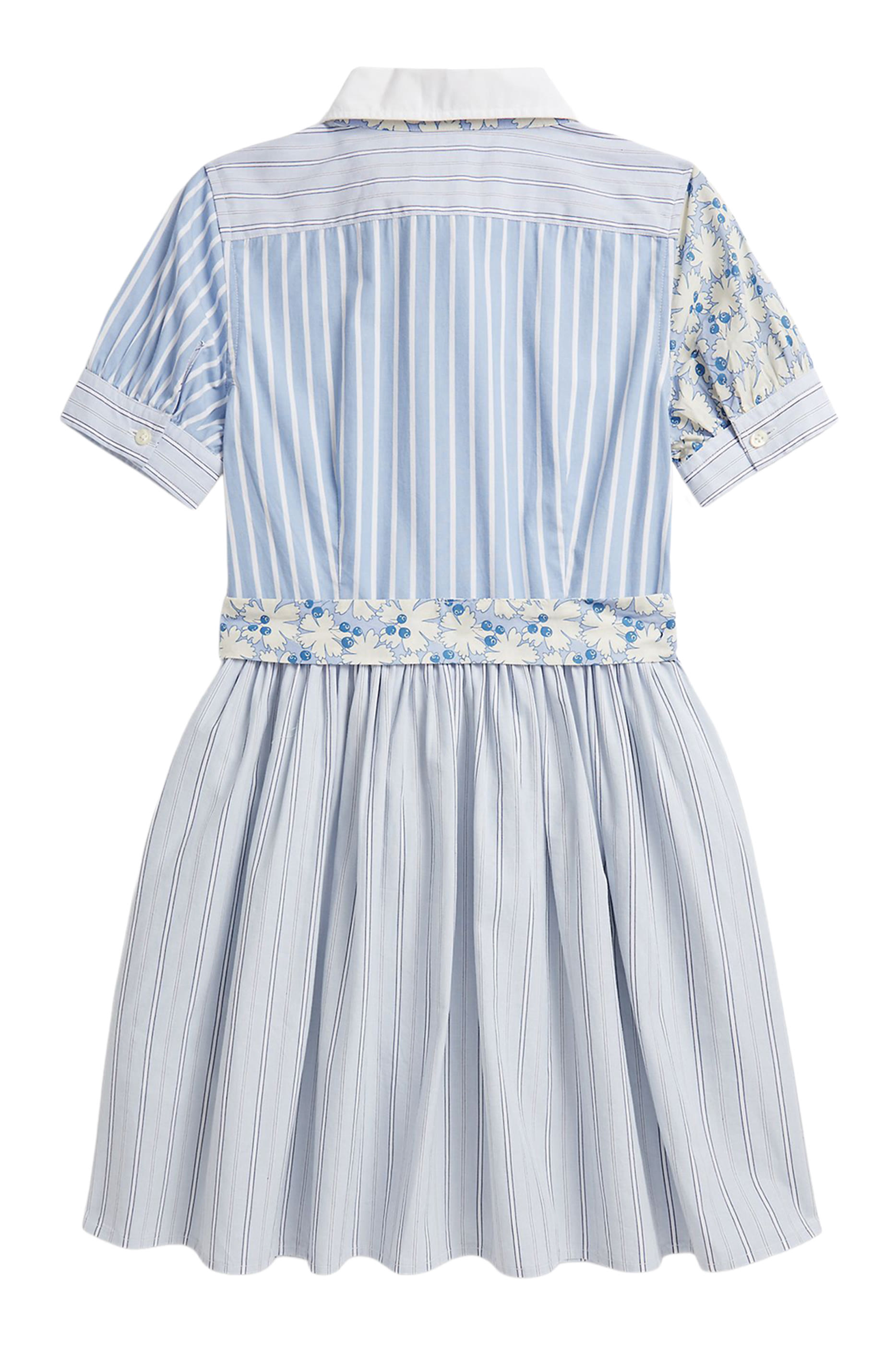 Kids Cotton Poplin Fun Shirtdress