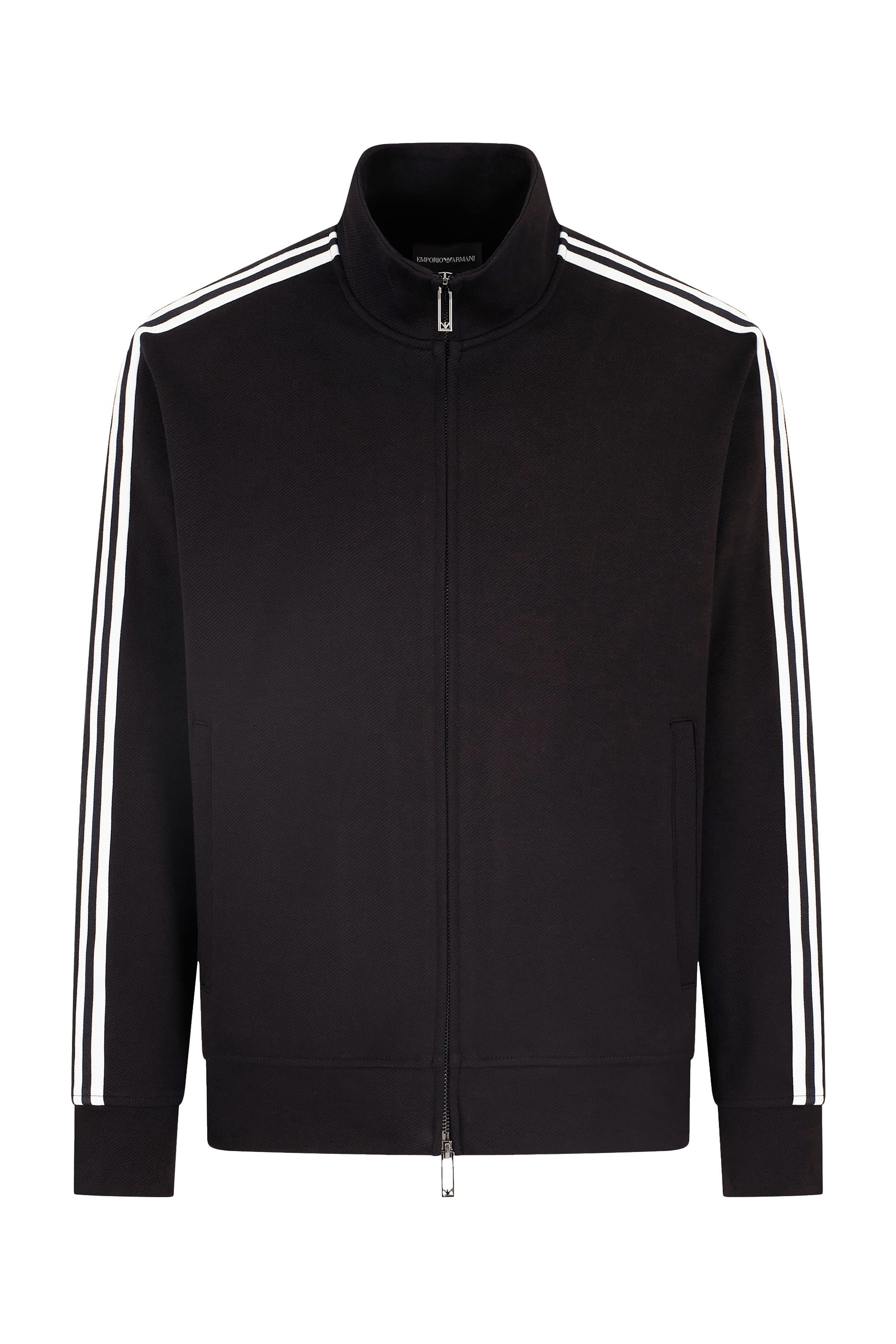 Zip-Up Jersey Sweatshirt