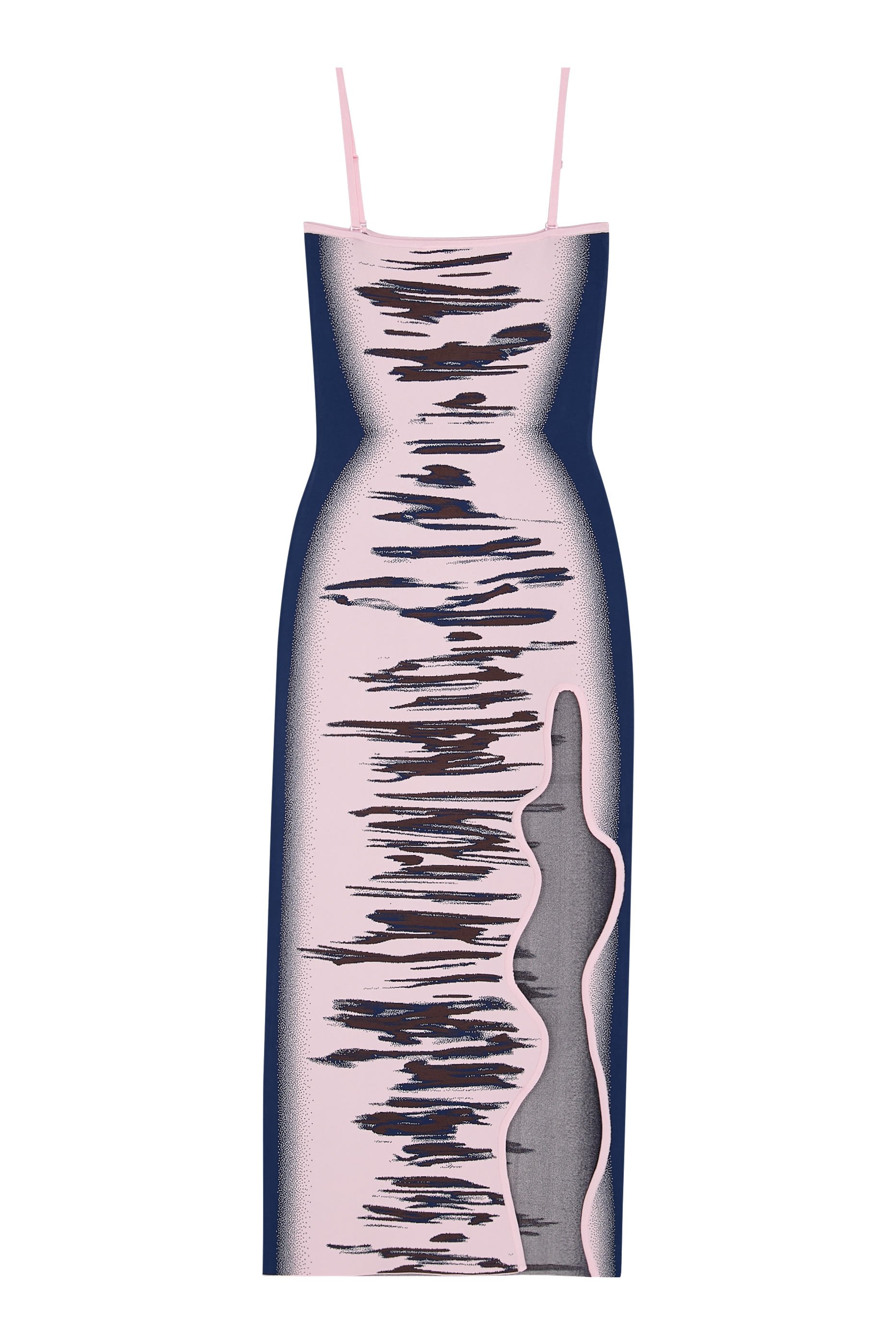 Iris Ocean Print Maxi Tank Dress 