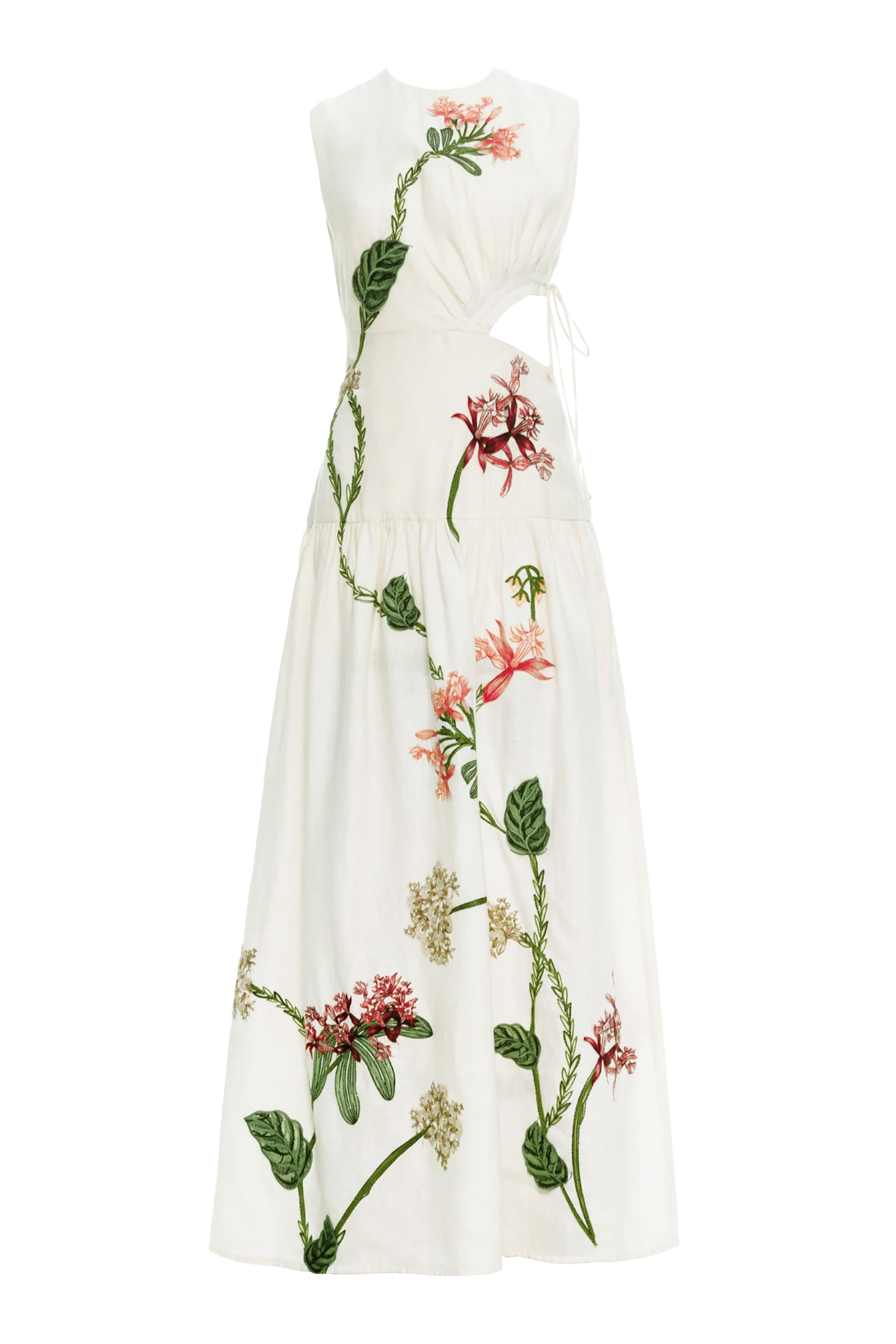 Oto&ntilde;o Orquidea Midi Dress