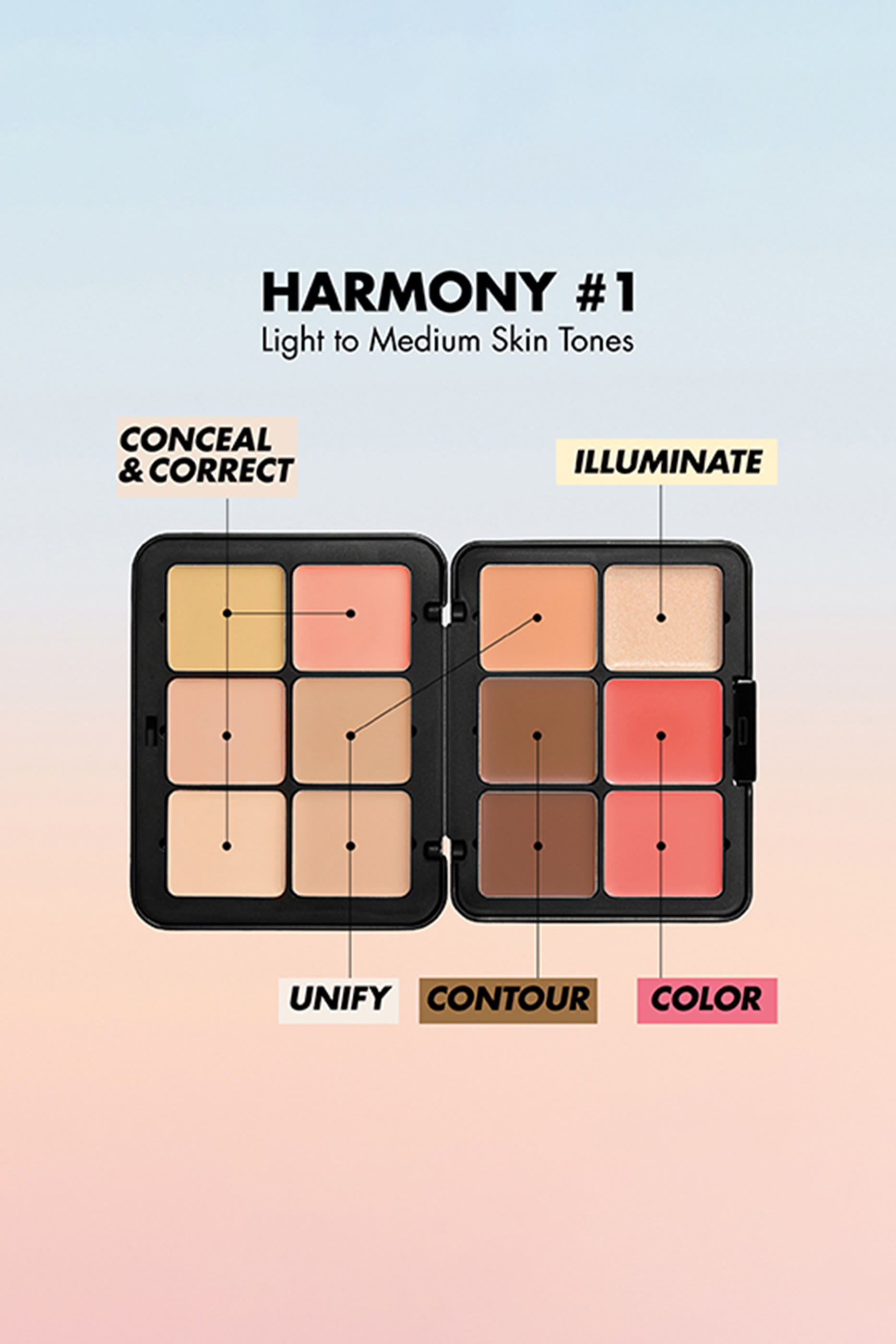 HD Skin Face Palette