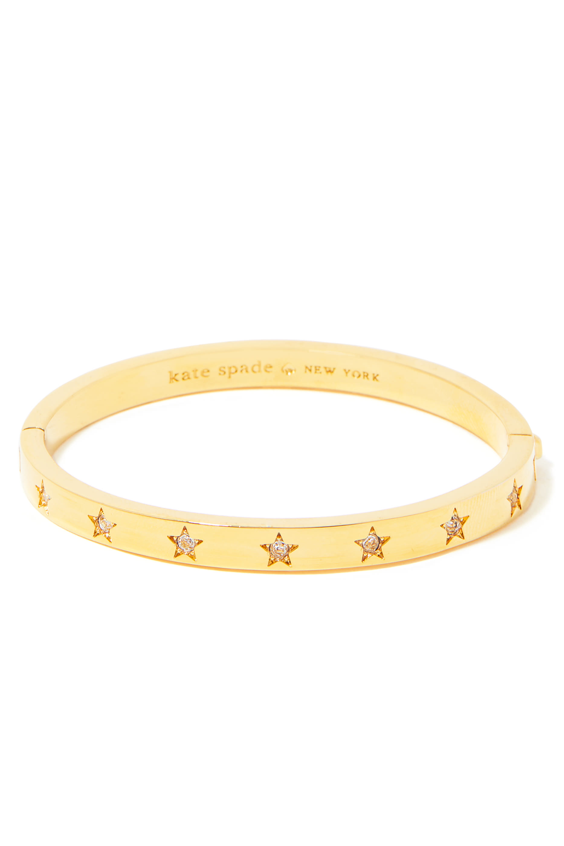 Set In Stone Star Hinged Bangle