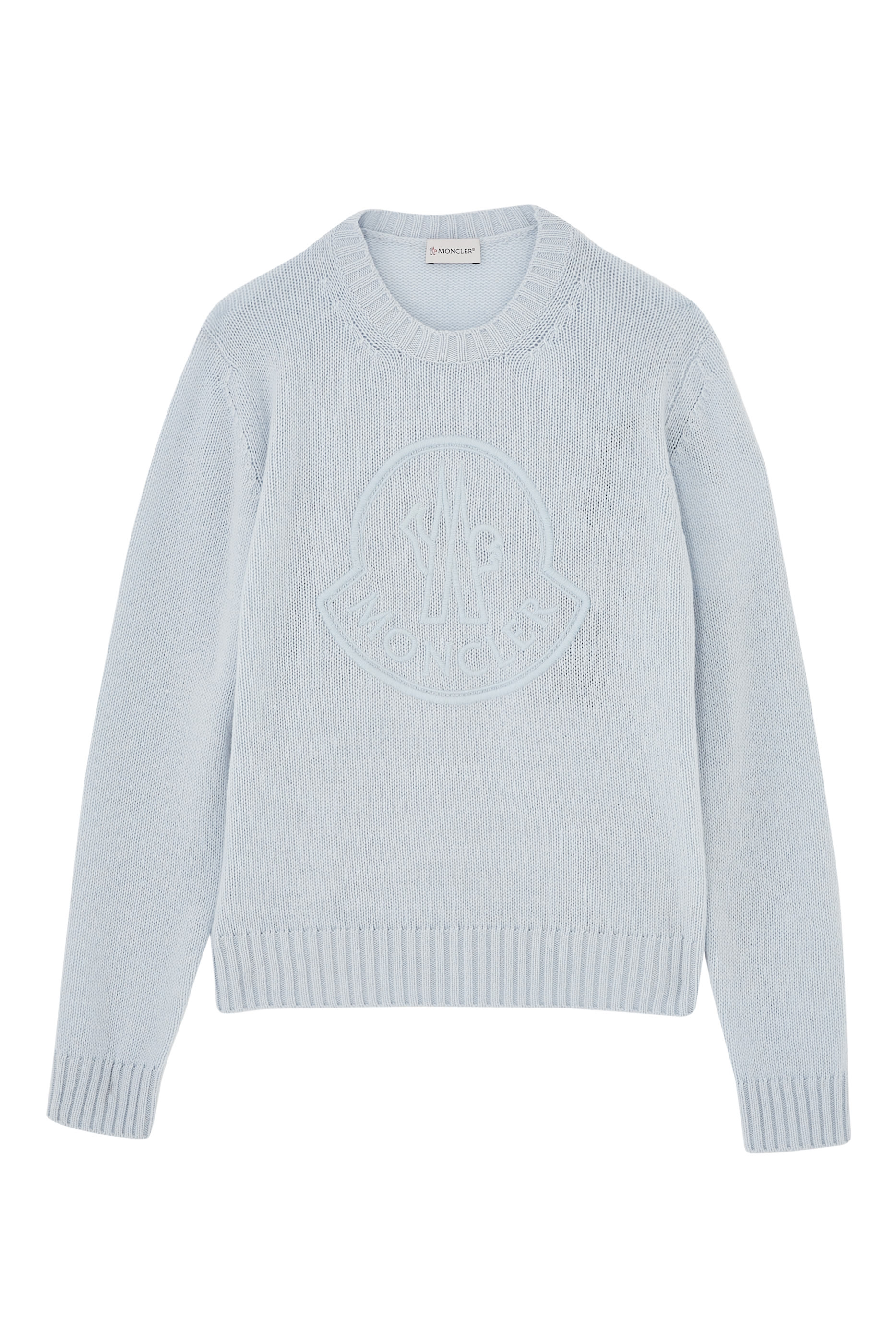 Wool Cashmere Logo Sweater