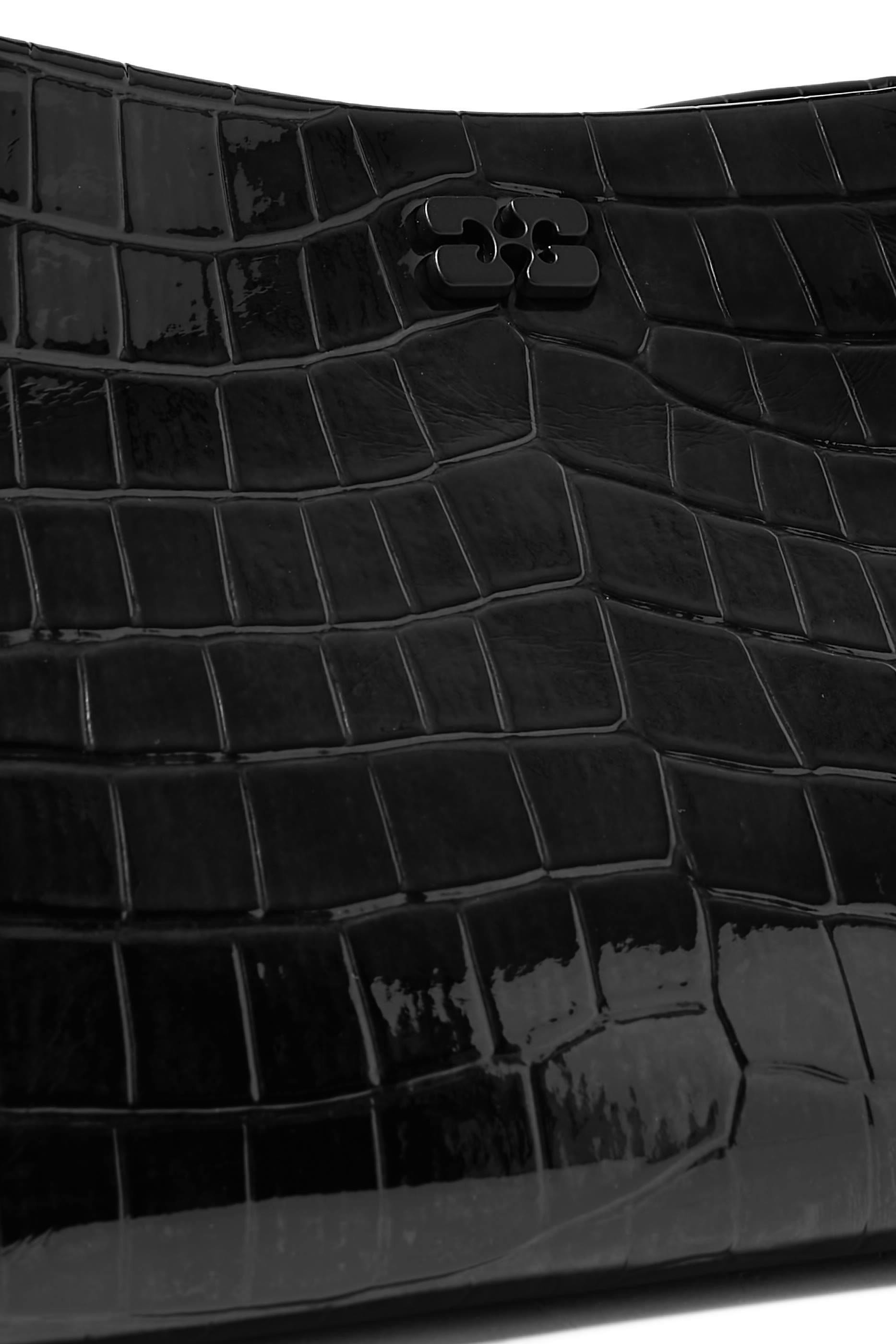 Croco Patent Small Bou Bag