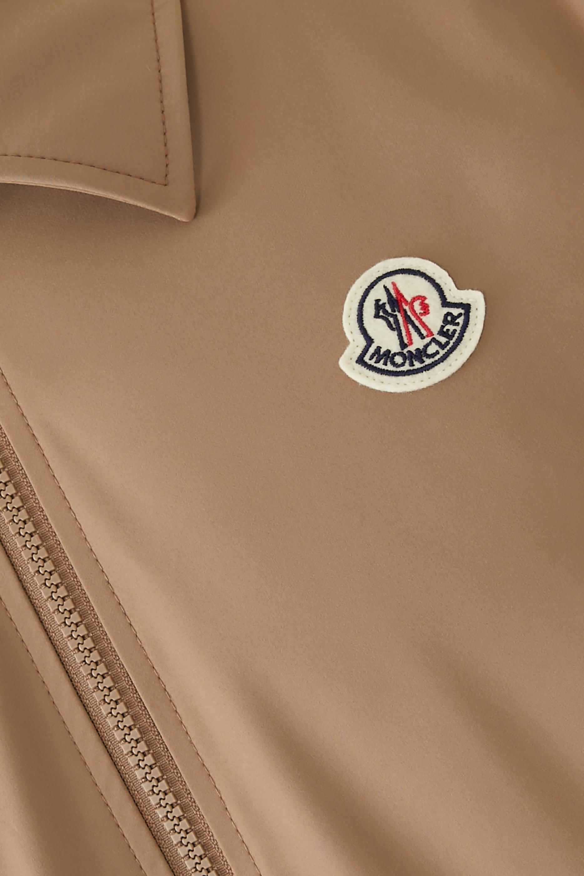 Evandro Logo-Appliqu&eacute;d Shell Jacket