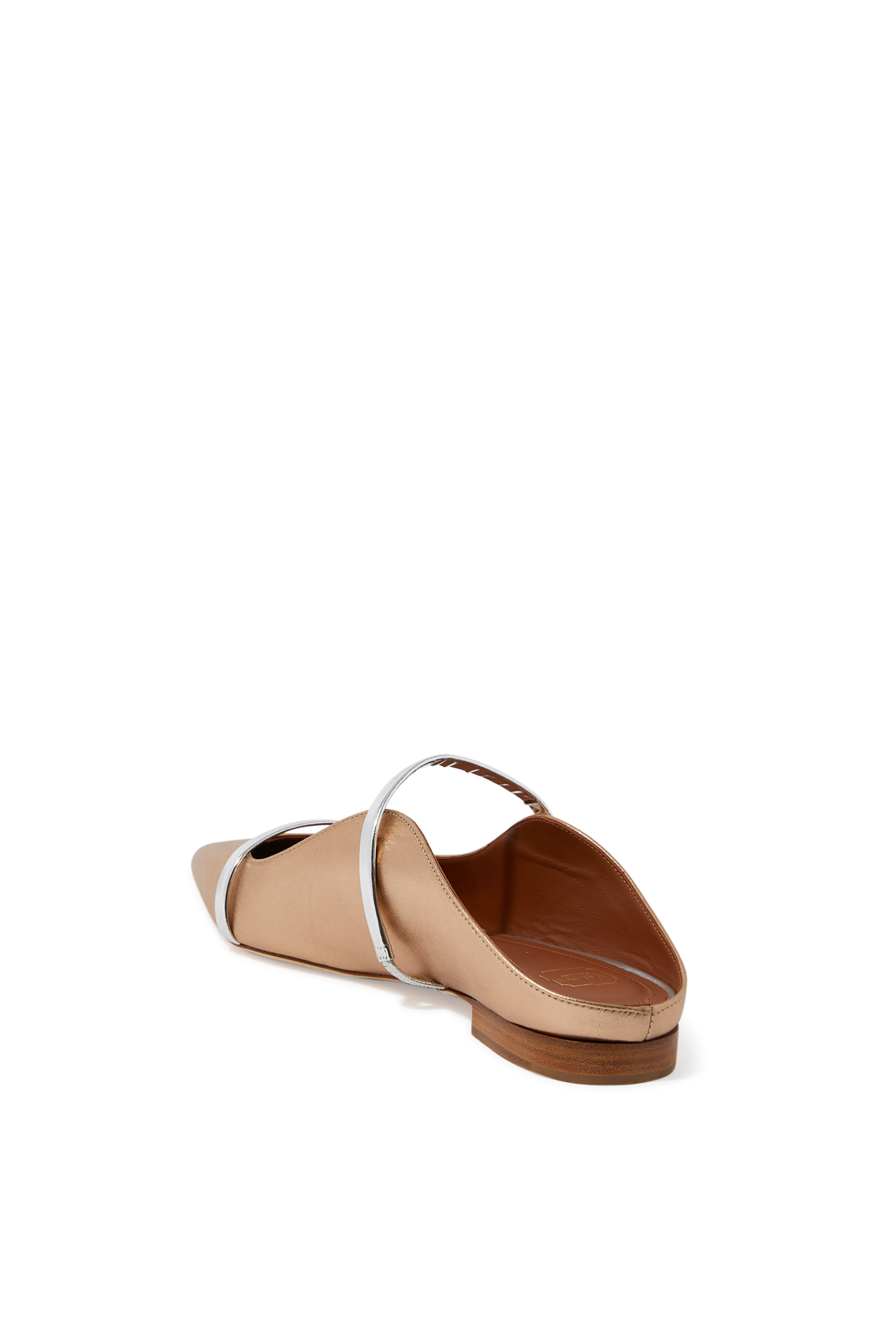 Maureen Metallic Flat Mules