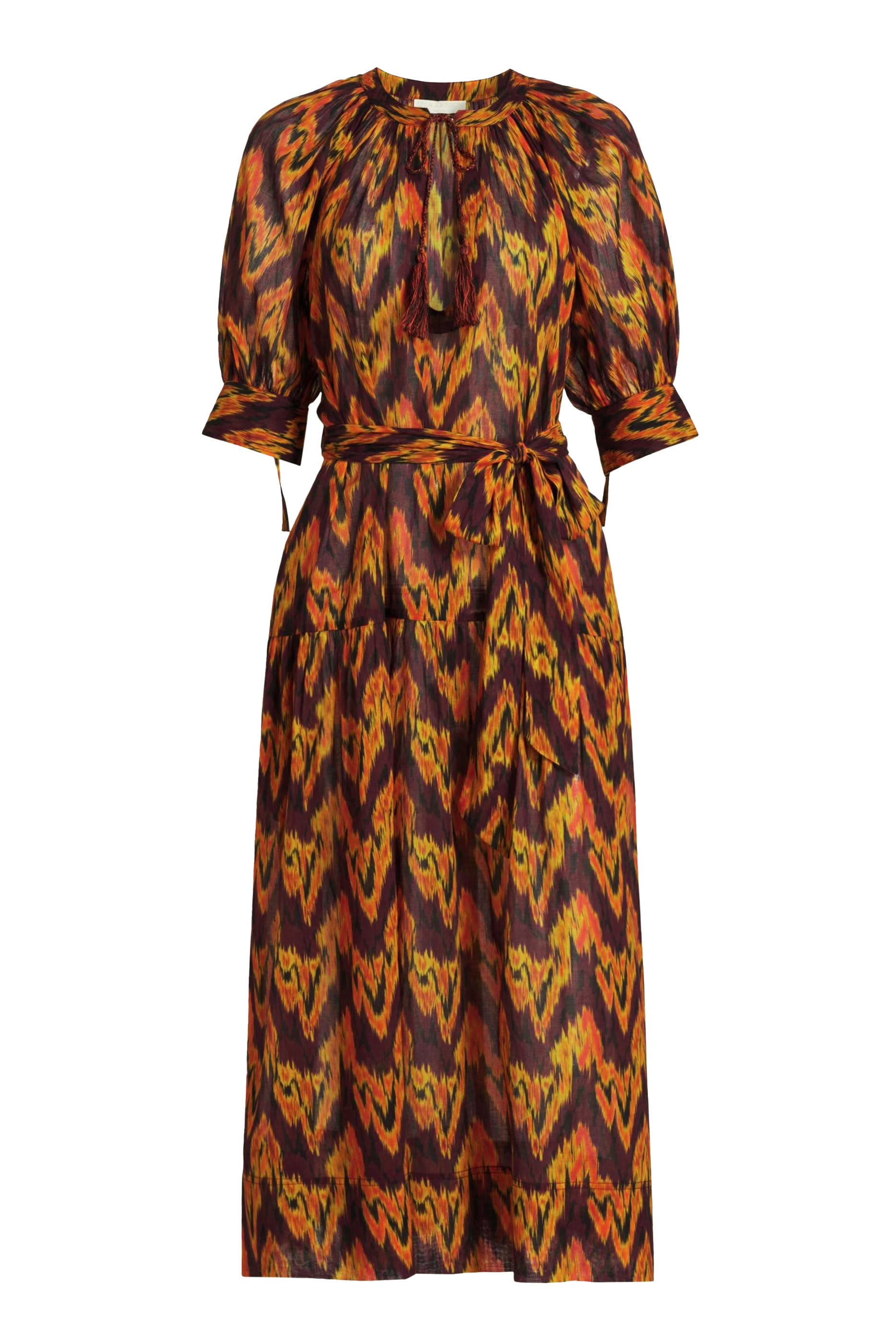 Selena Puff Sleeves Coverup Dress