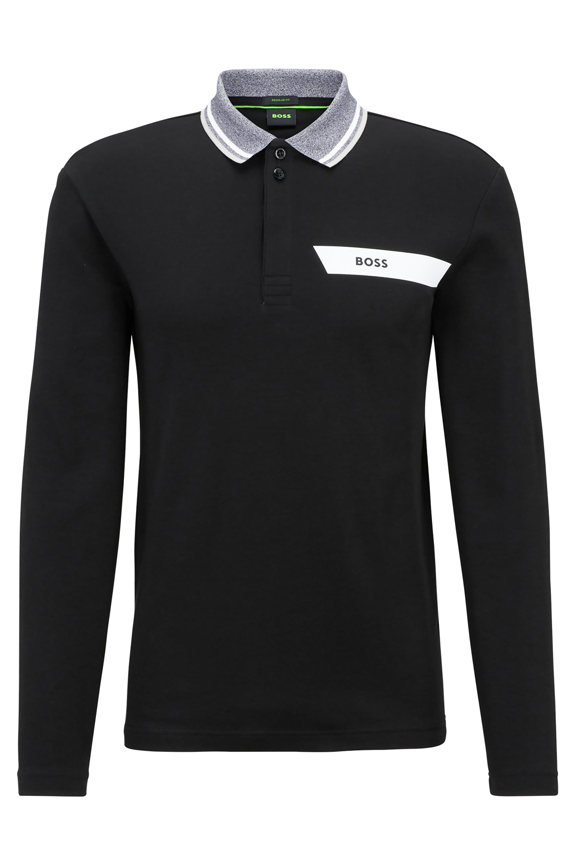 Plisy Long-Sleeve Polo Shirt