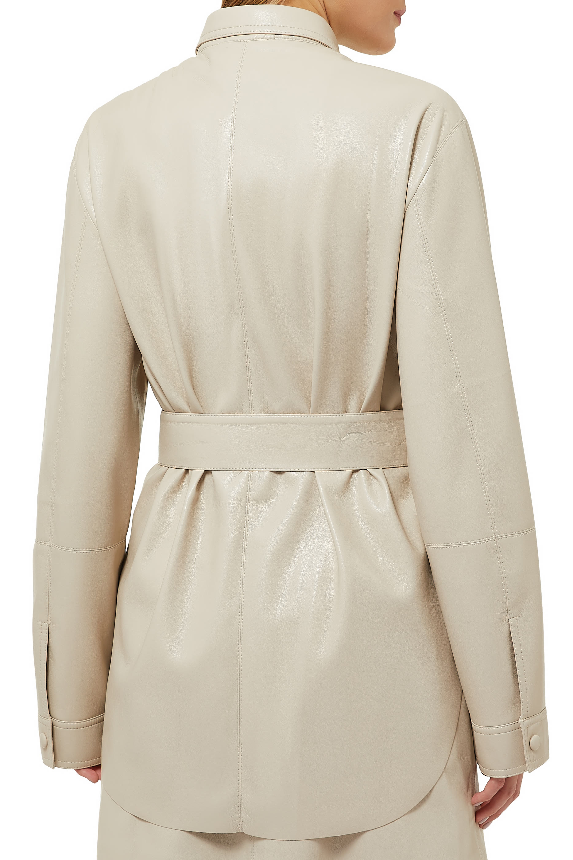 Artha Vegan Leather Shirt