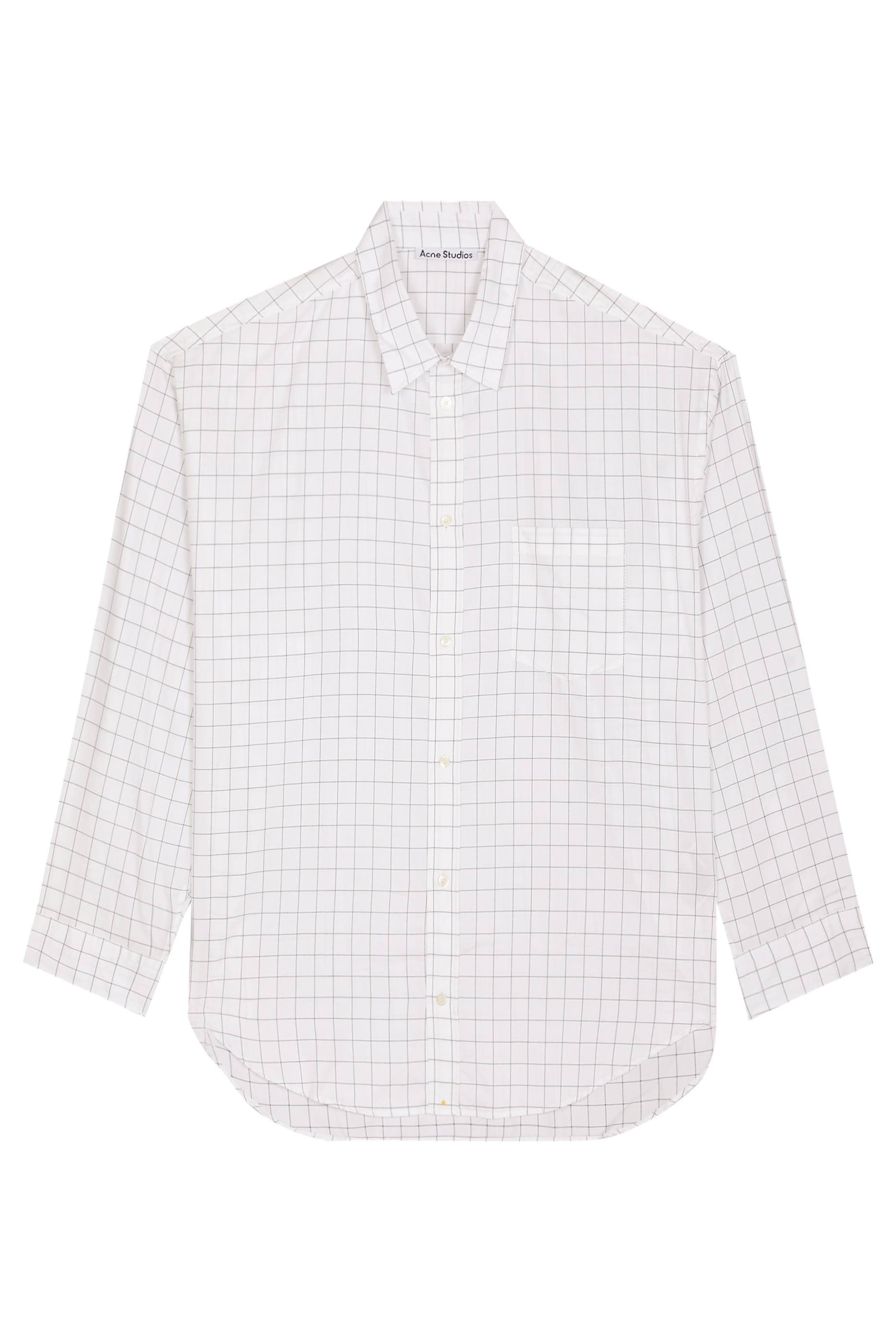  Check Button-Up Shirt 