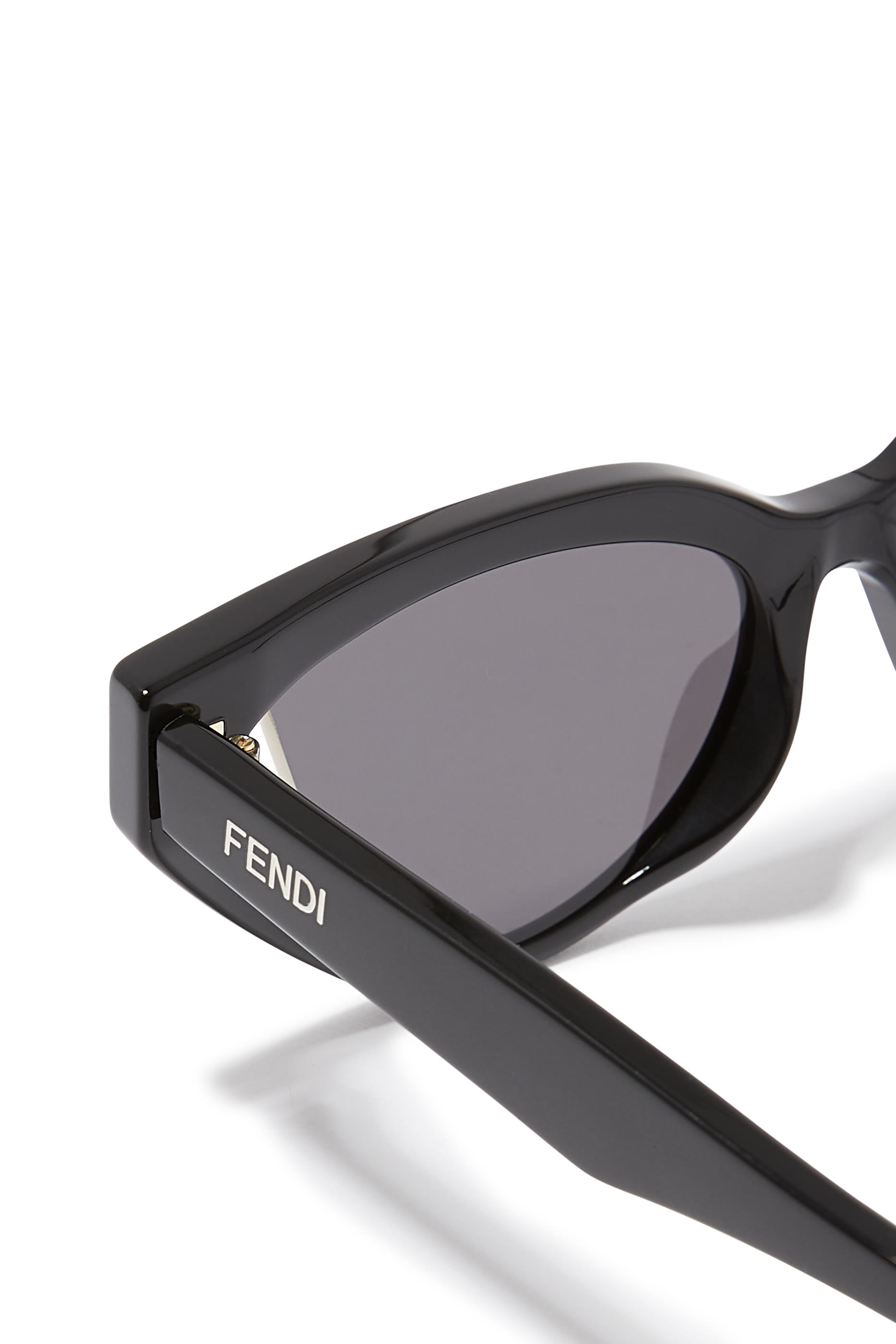 Fendi Way Black Cat Eye Sunglasses