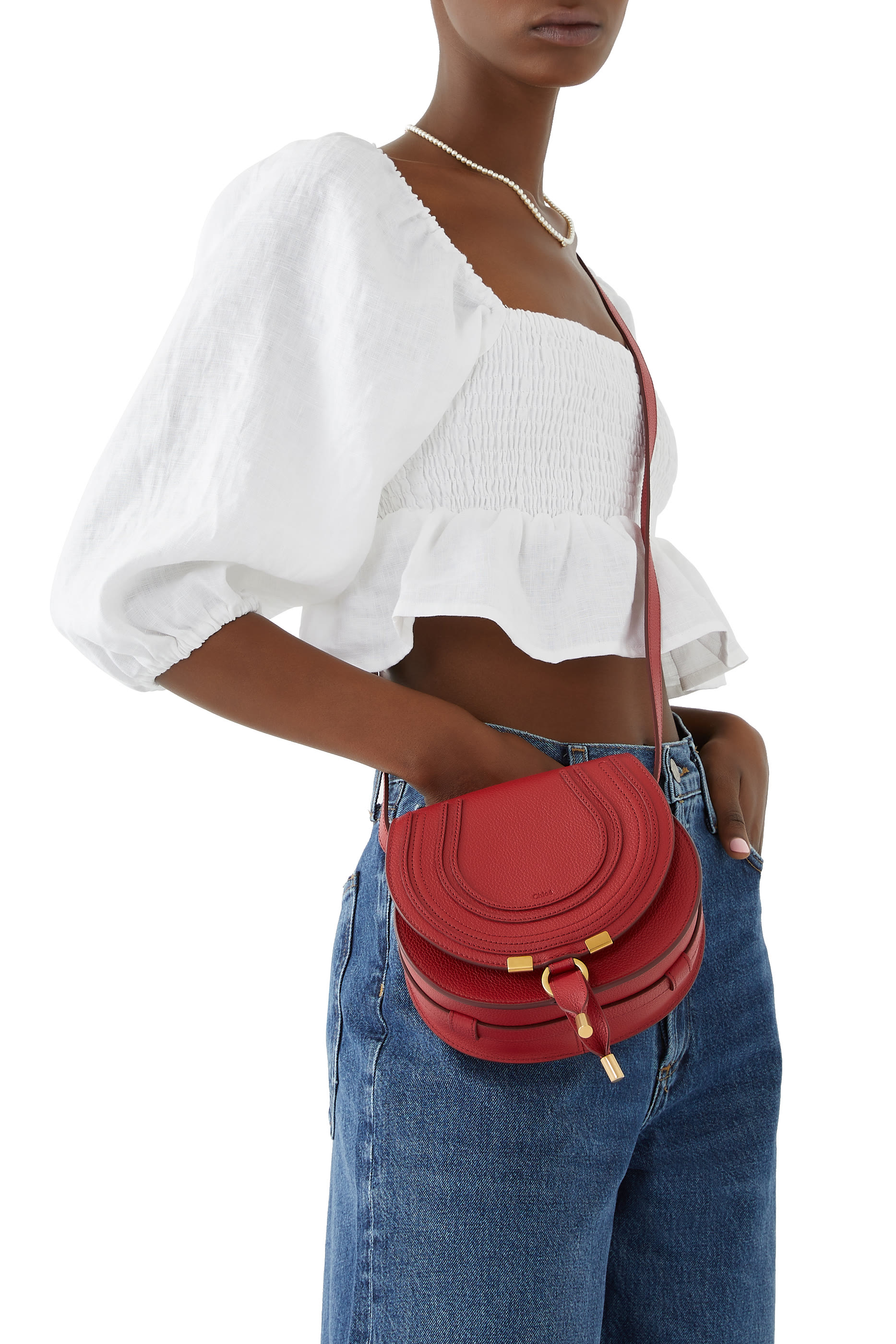 Marcie Small Saddle Bag