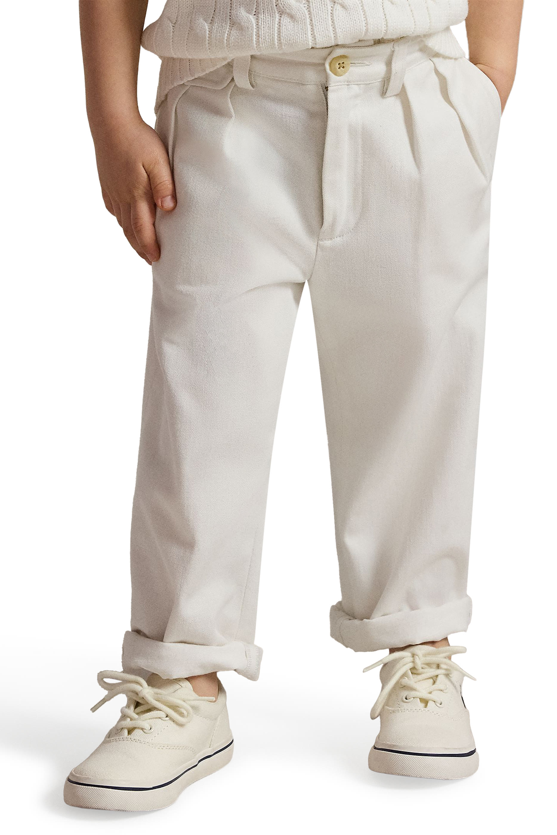 Kids  Pleated Trousers