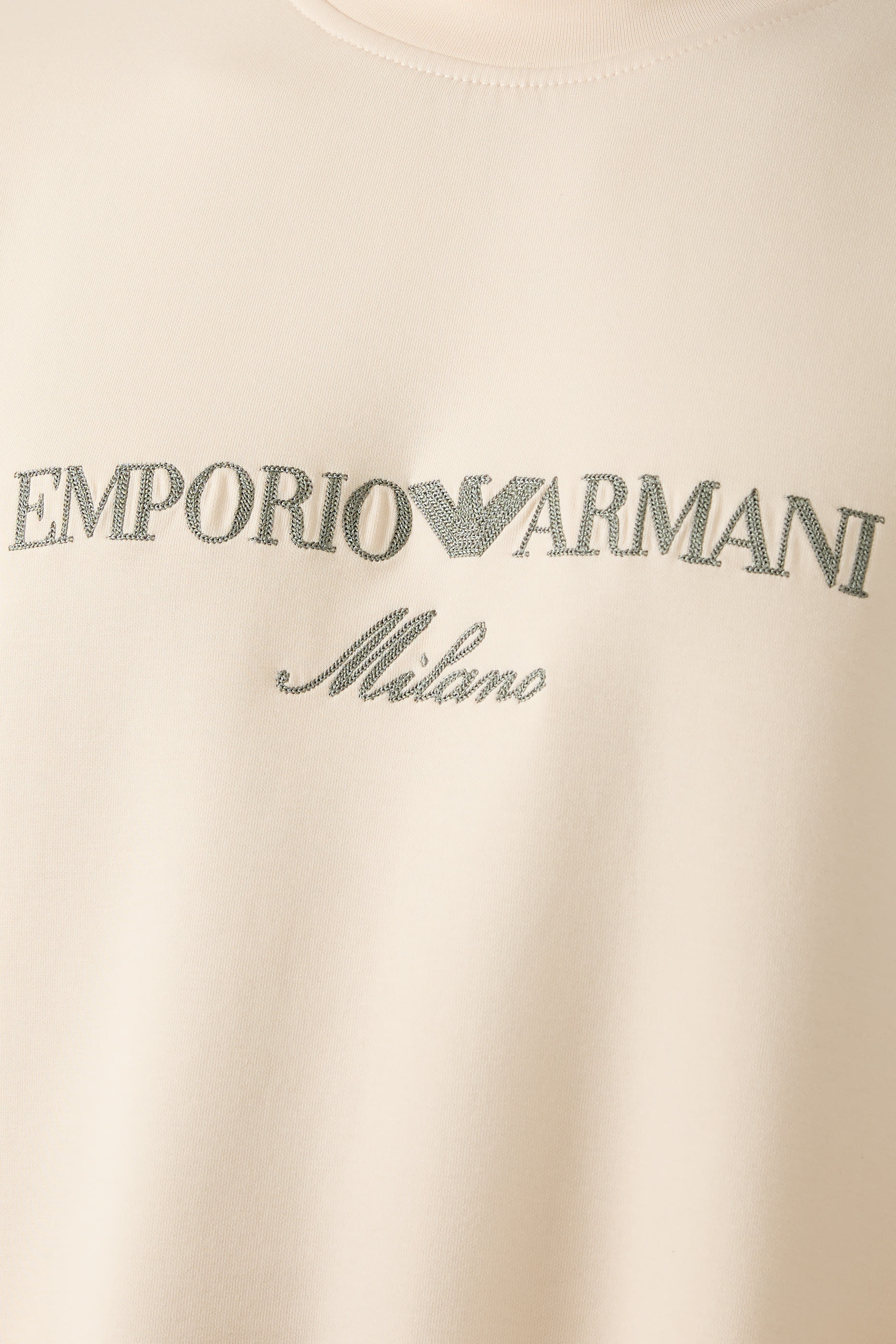 EA Logo Embroidered Sweatshirt