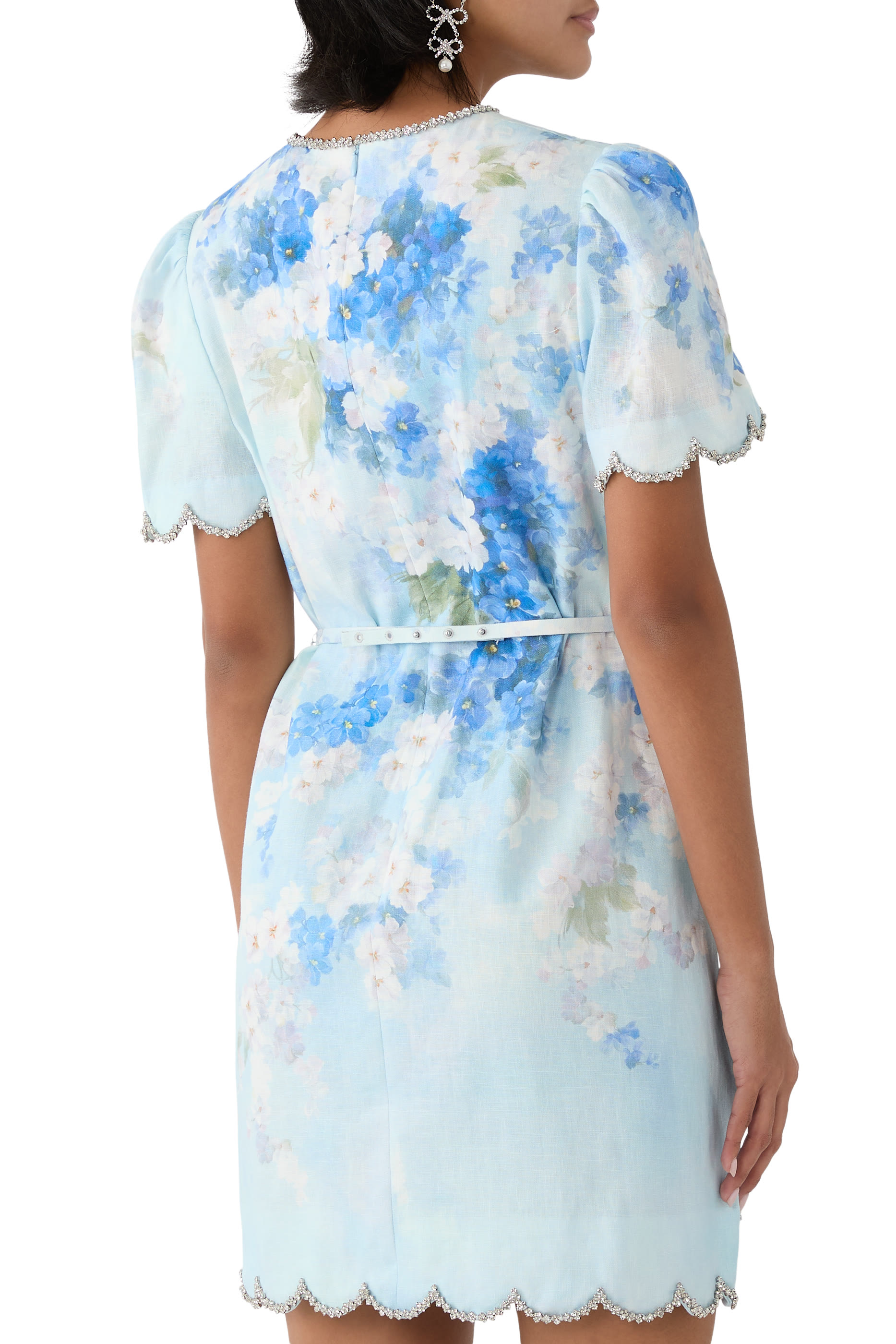 Crush Scalloped Shift Dress