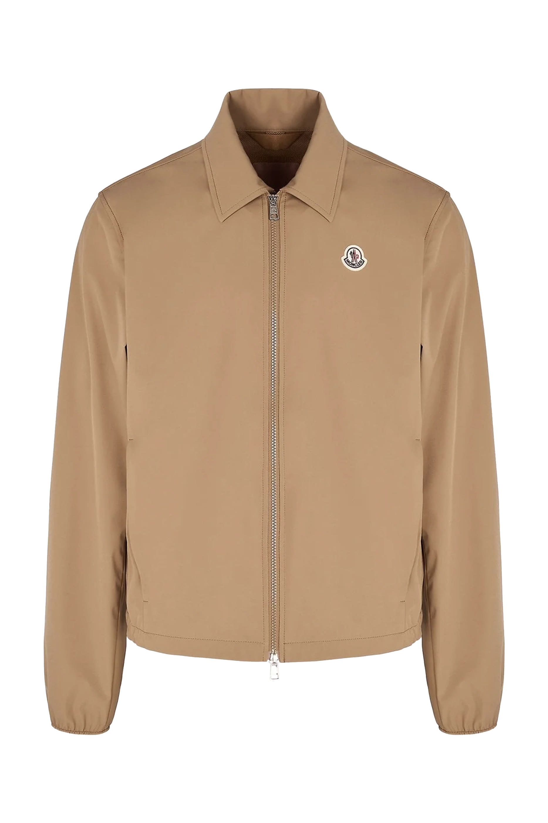 Evandro Logo-Appliqu&eacute;d Shell Jacket