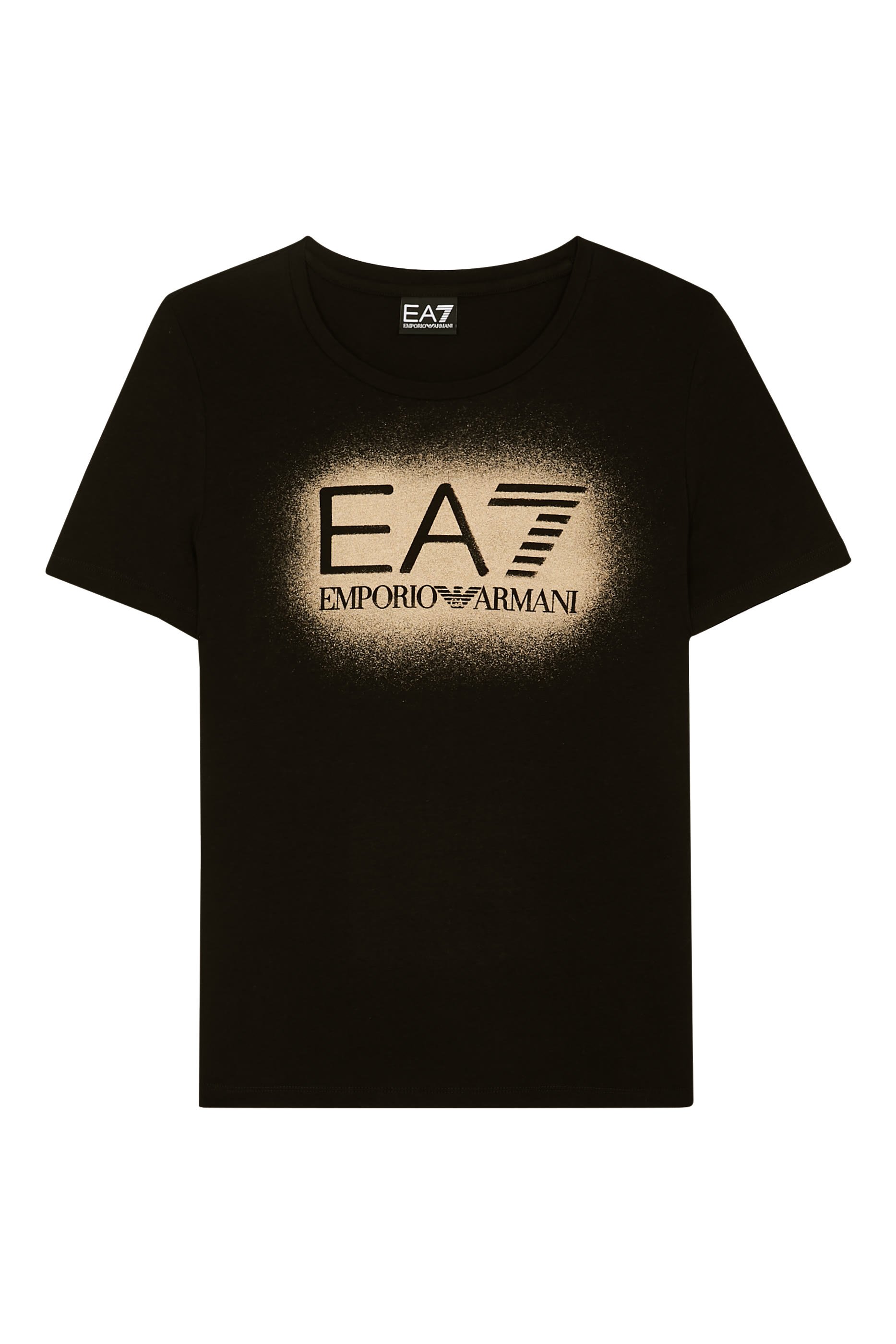 Metallic Graphic Logo T-Shirt