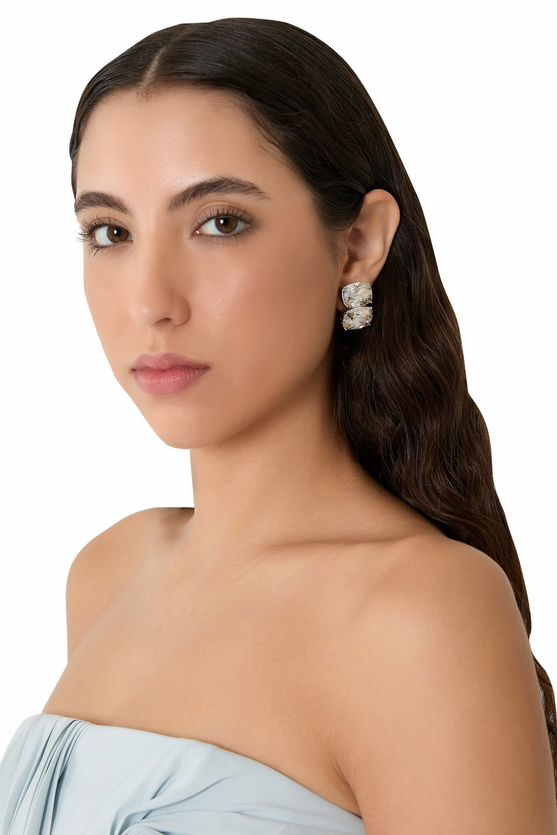 Ricky Diamond Stud Earrings