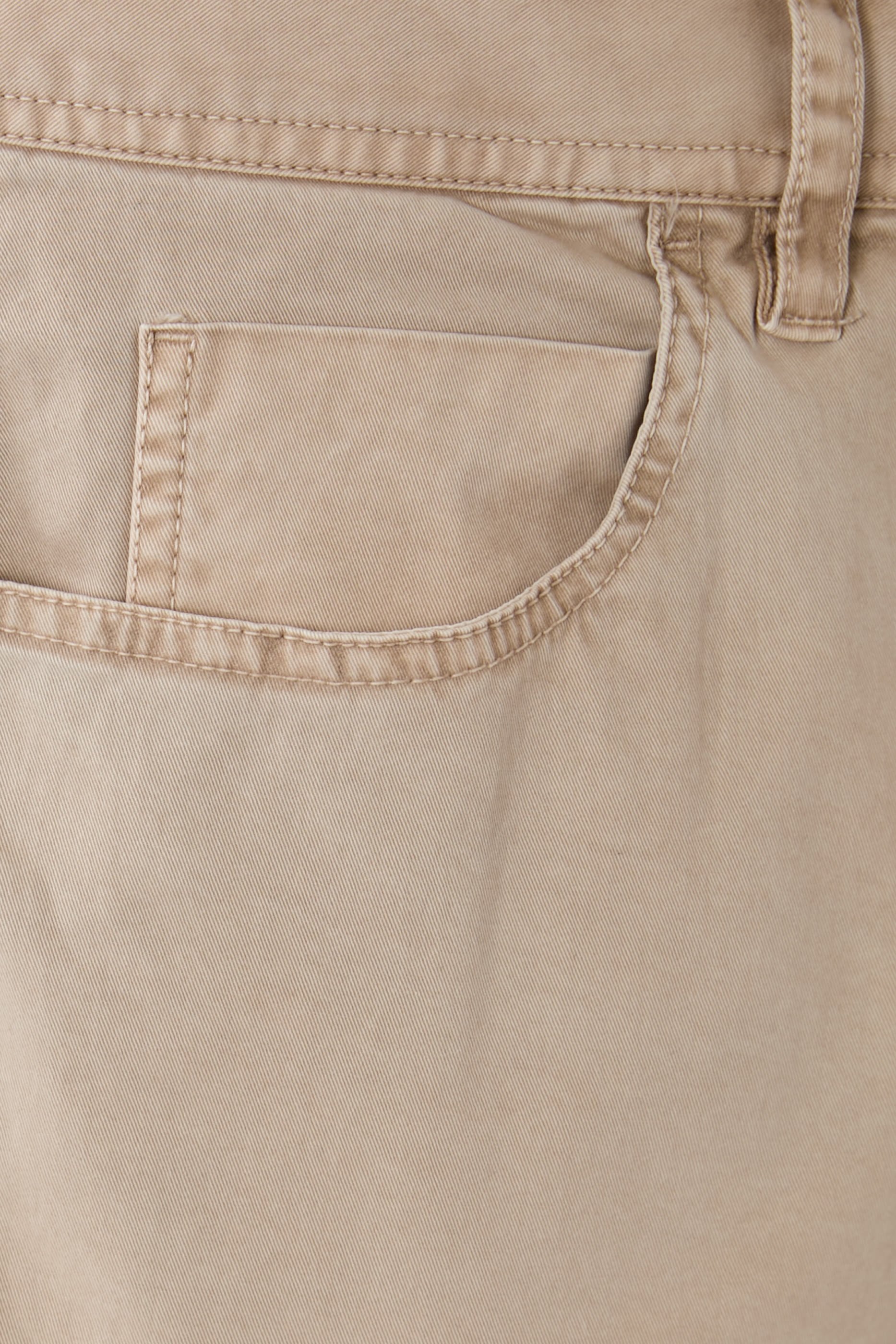Brushed Twill 5-Pocket Pants