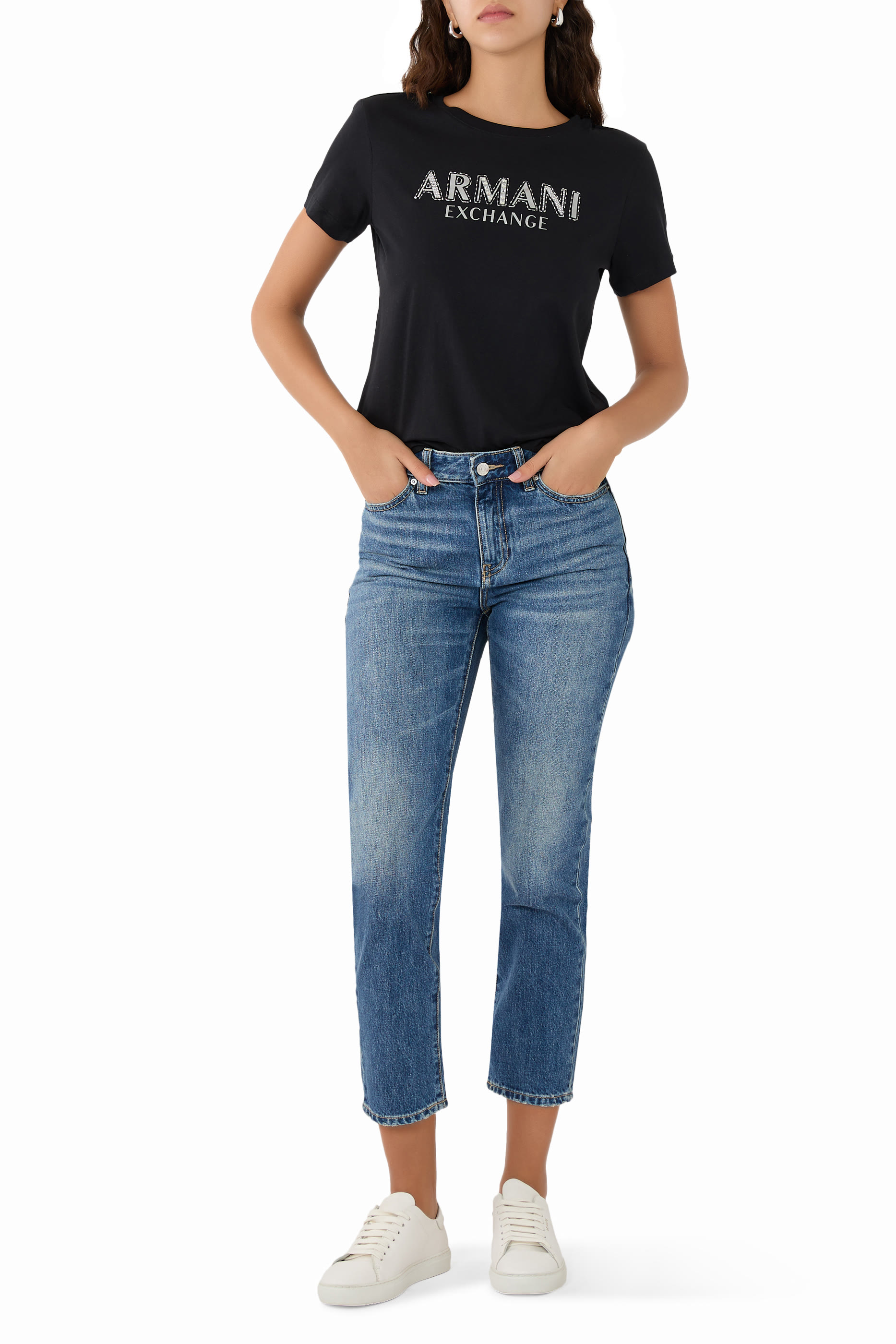 5 Pockets J16 Boyfriend Cropped Jeans