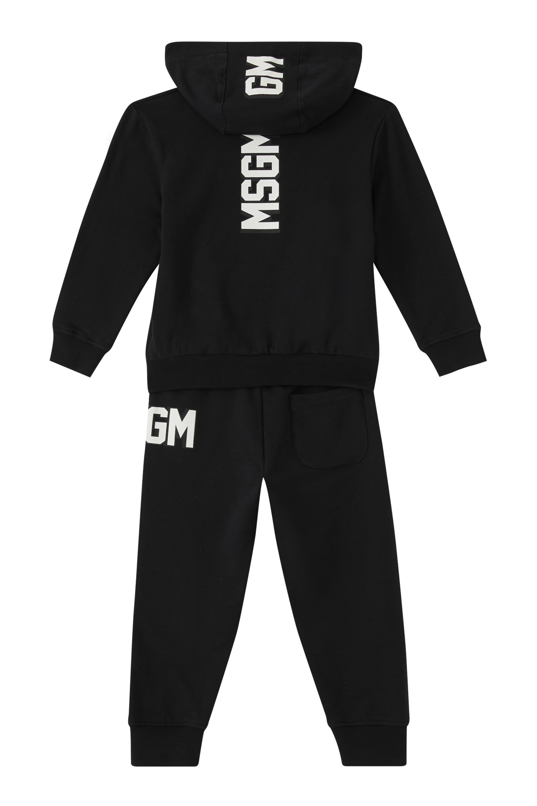 Kids Zip Hoodie and Fleece Stretch Pants Set
