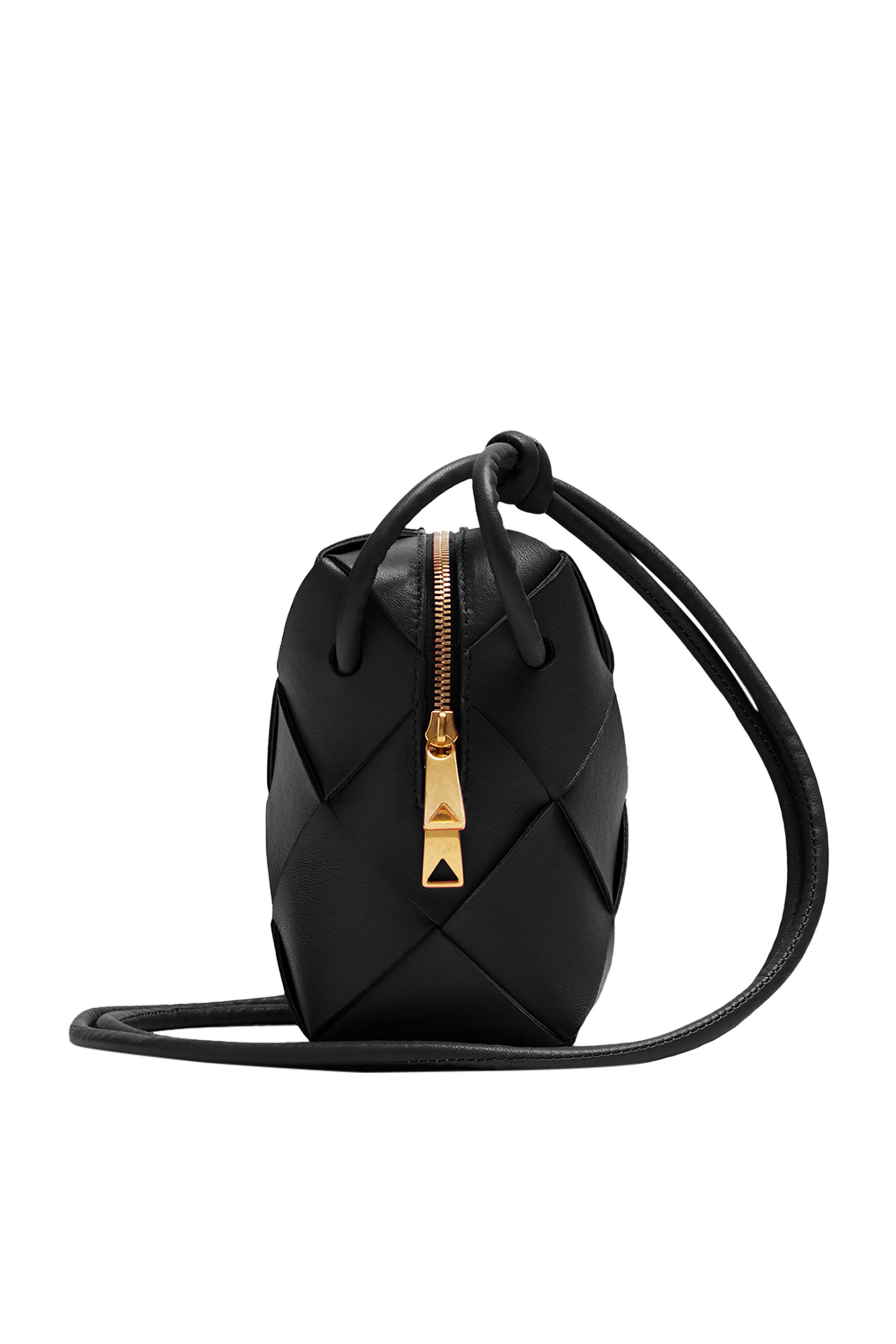 Mini Cassette Intrecciato Crossbody Bag