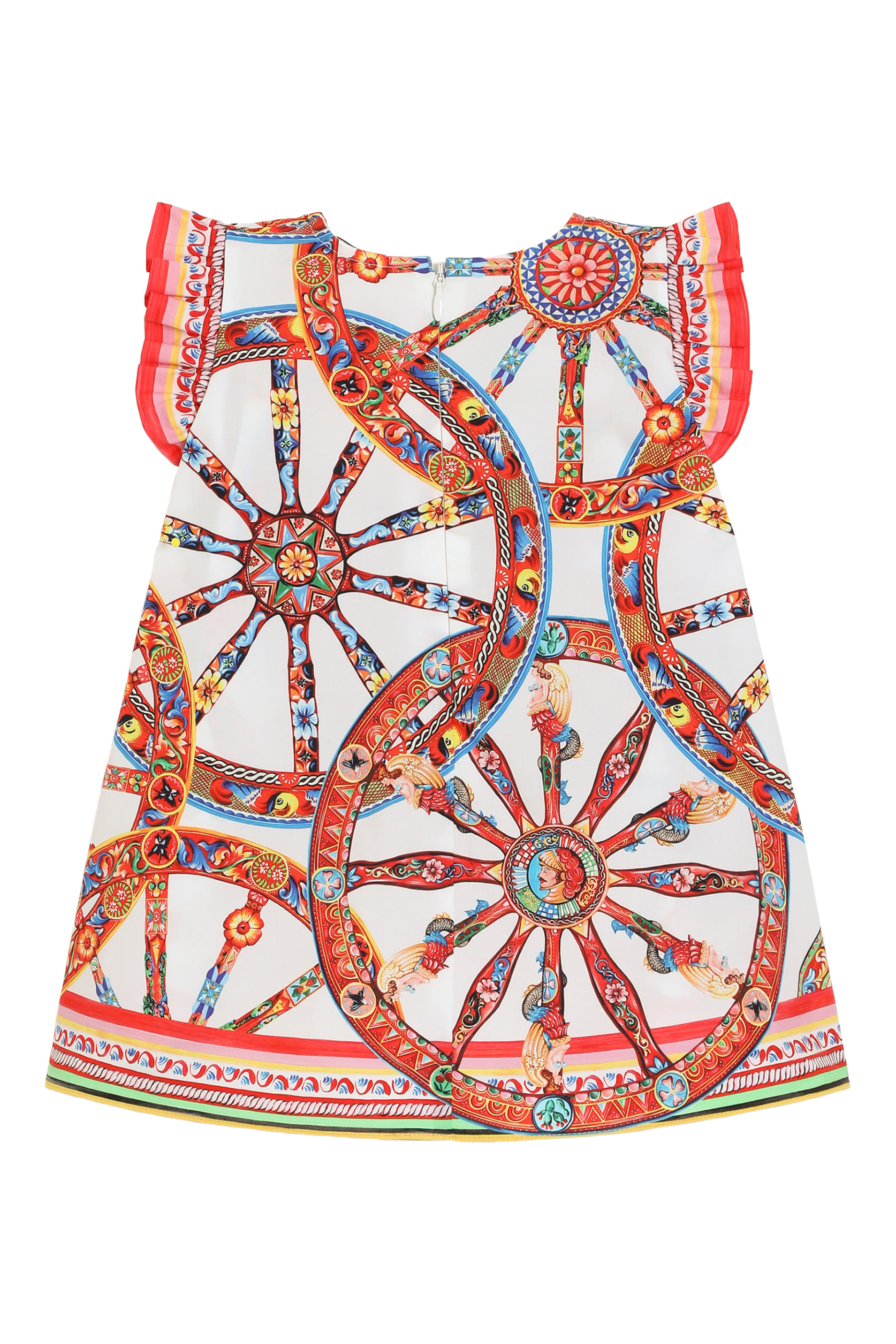 Kids Carretto-Print Dress